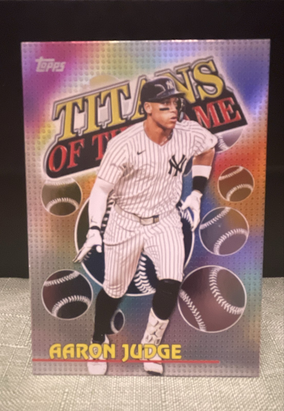 2026 Topps Series 1 – Titans of the Game Aaron Judge #TOG-3