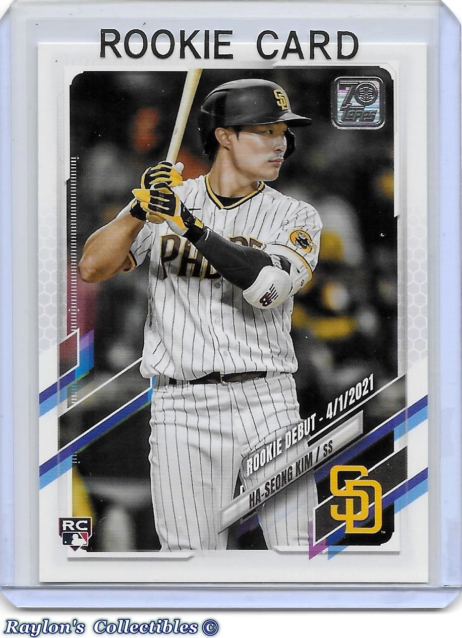 ⚾️ 2021 ~ Topps Update #US175 ~ Ha-Seong Kim RC – RD ~ Padres / Braves ~ NmMt=8
