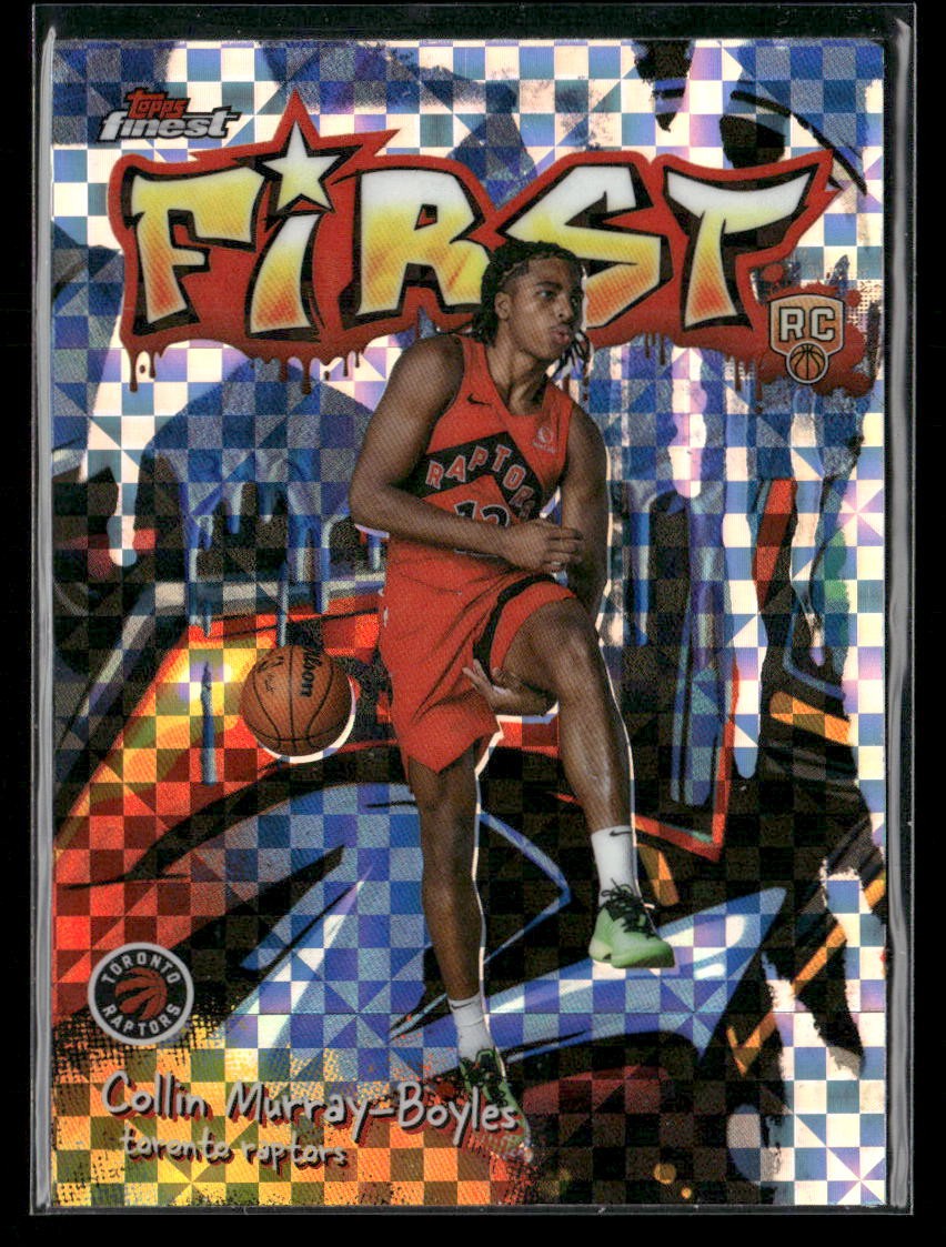 2025-26 Finest #F-9 Collin Murray-Boyles First X-Fractor