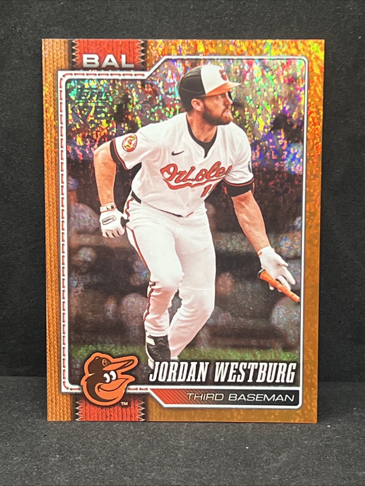 2026 Topps Series 2 – Jordan Westburg #613 Orange Holo Foil “11/25” JERSEY MATCH