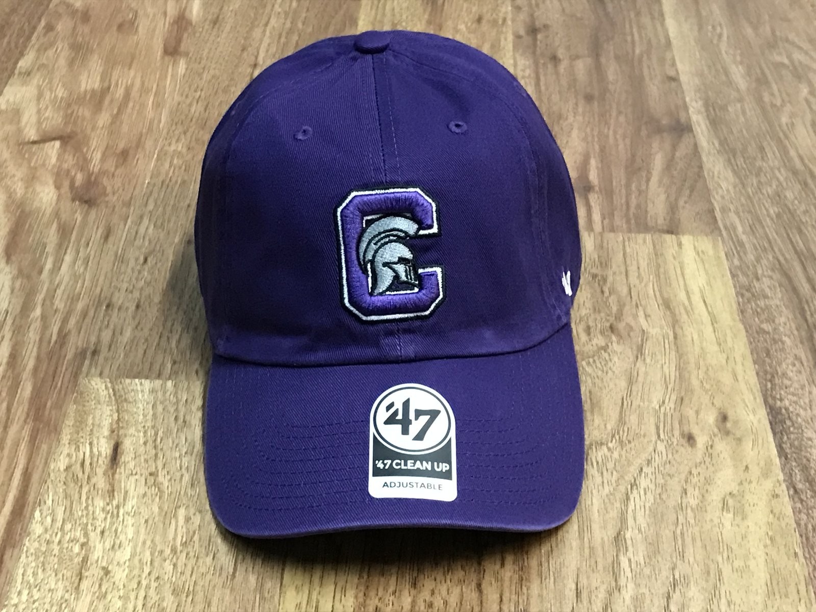 MENS OSFA – NEW ’47 Brand NCAA Capital Crusaders Strapback Cap Hat Purple
