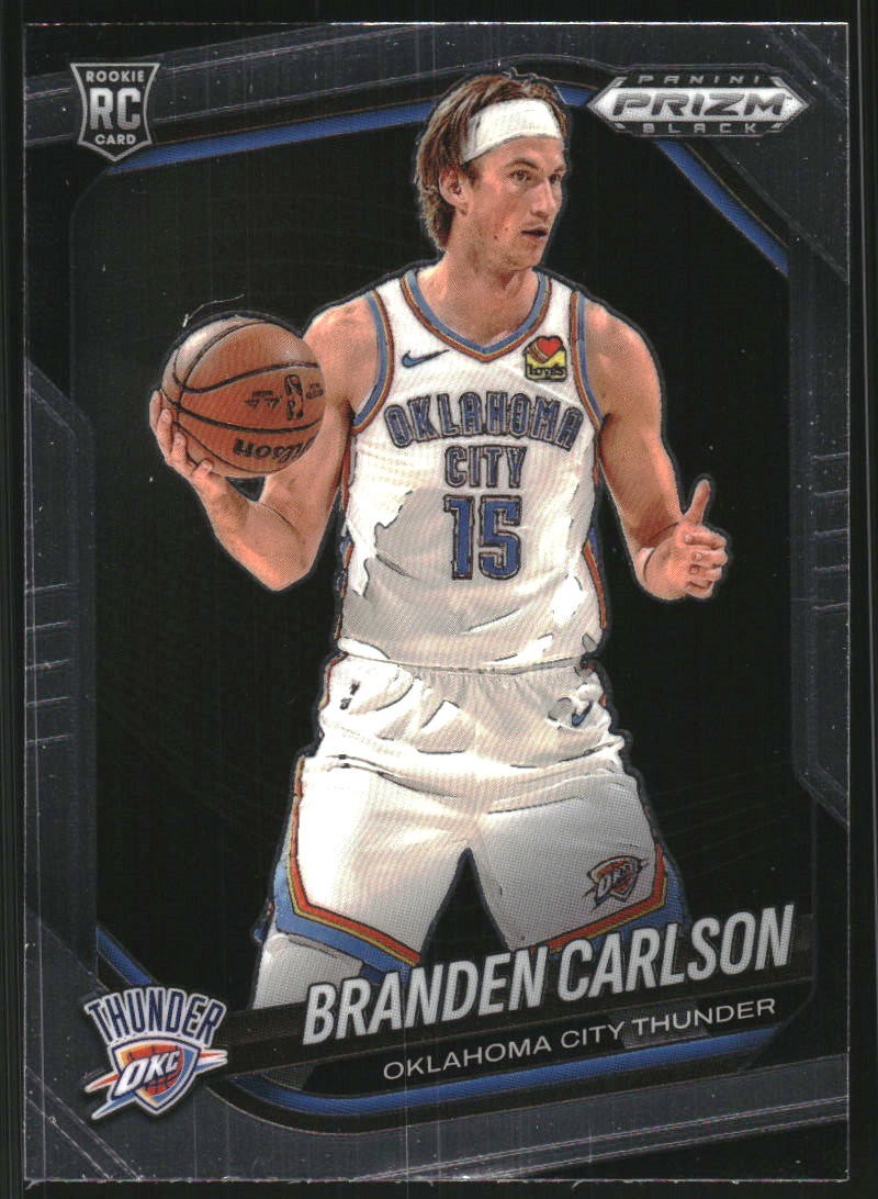 2024-25 Panini Prizm Black #249 Branden Carlson – BSK