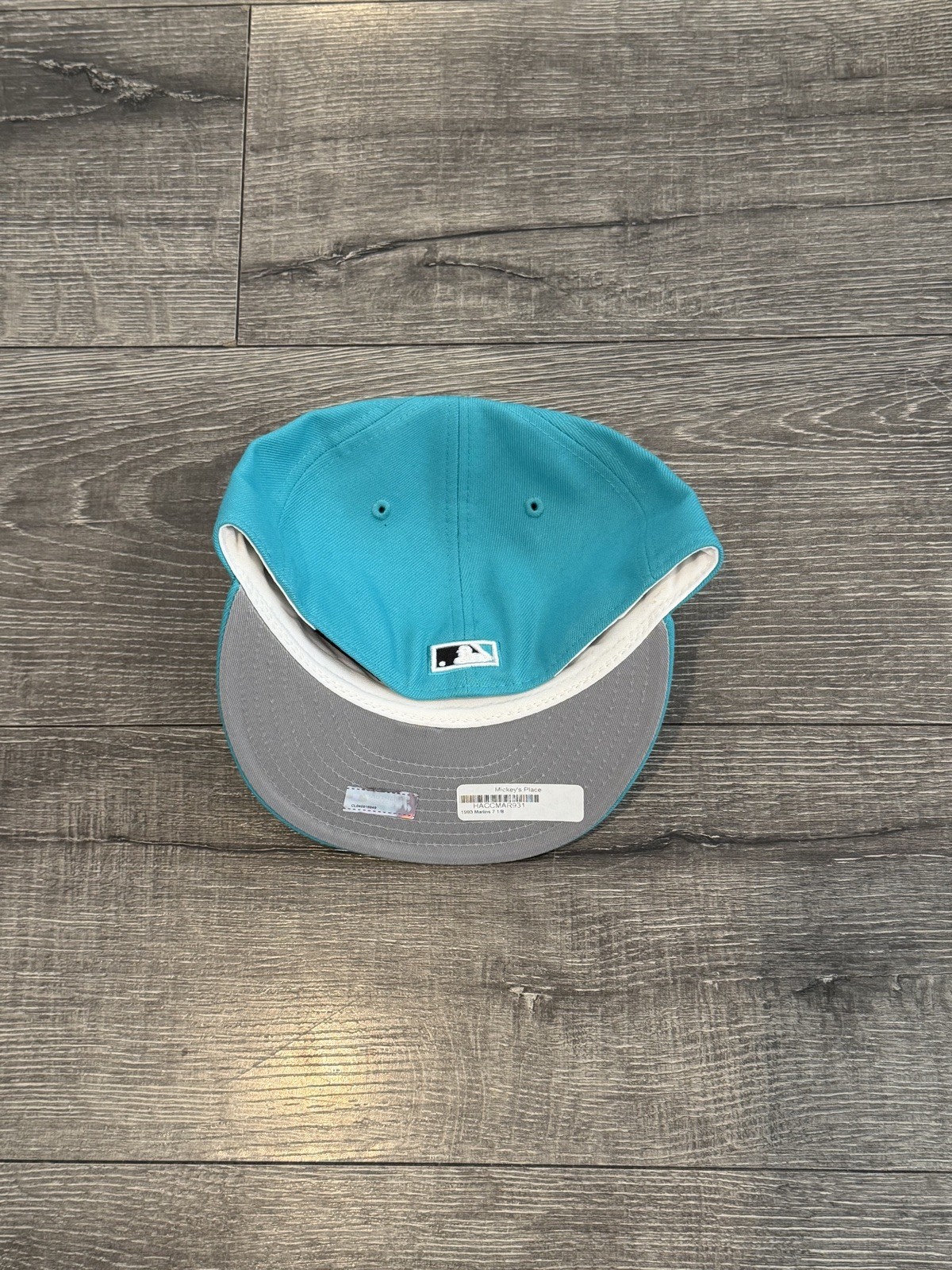 Florida Marlins MLB New Era Authentic Teal Fitted 59Fifty Baseball Hat New NWT
