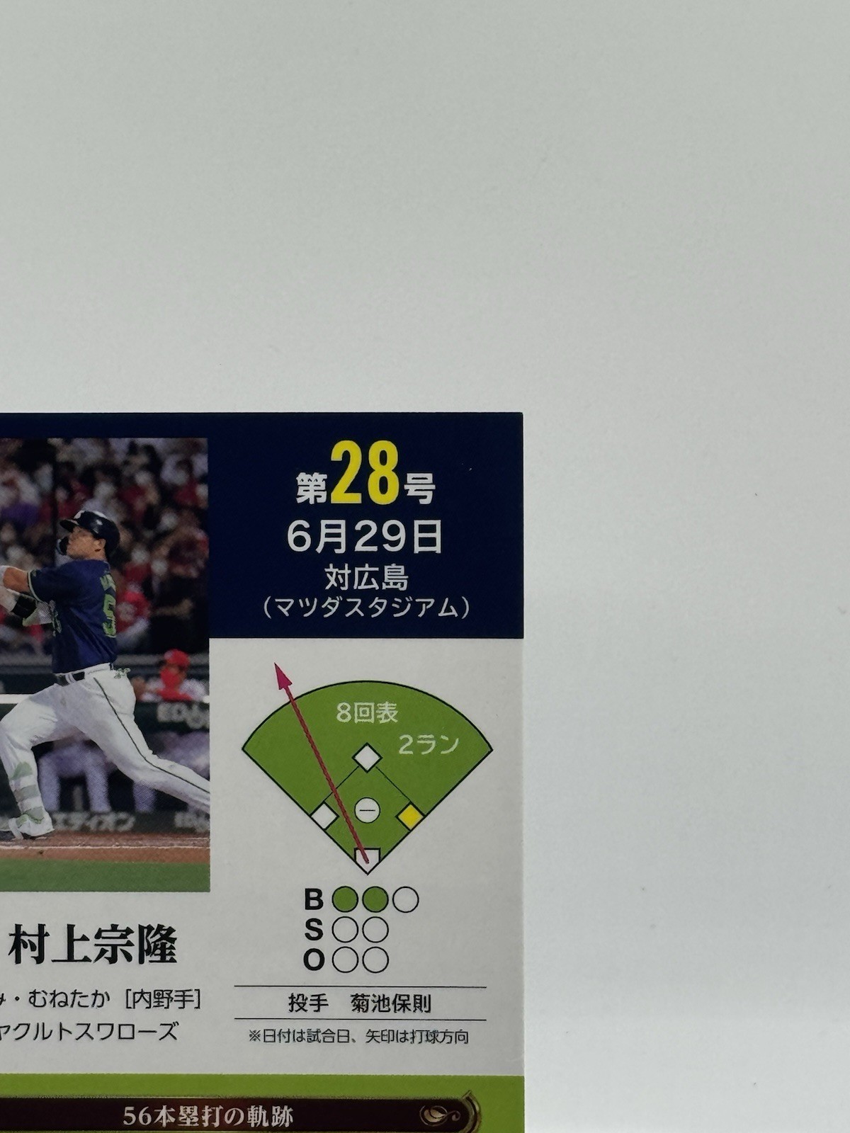 2023 BBM Munetaka Murakami Shin-Ka – Munetaka Murakami #28 (RC) P92