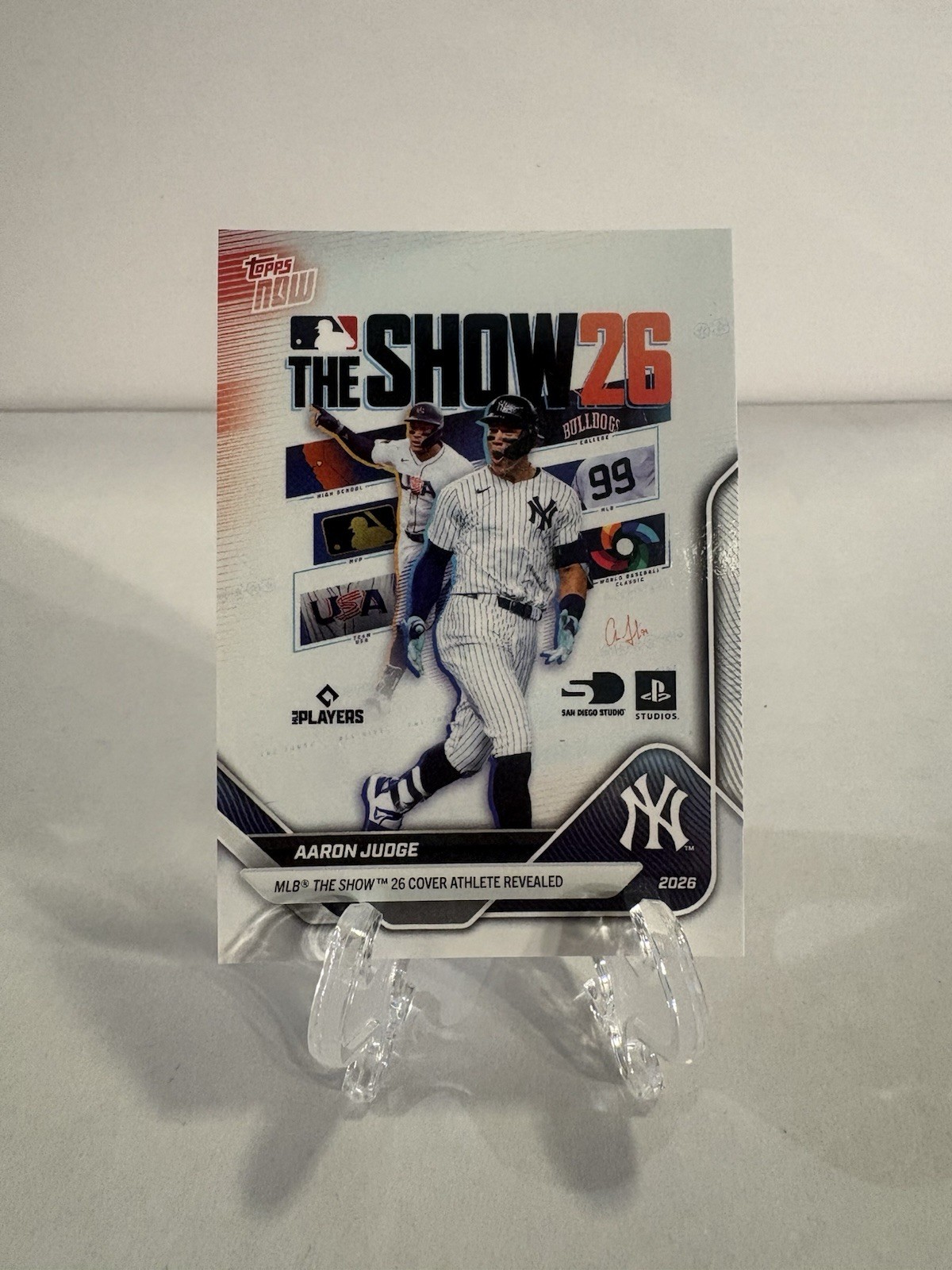 2026 Topps Now – Offseason Aaron Judge #OS19 (GS) (b)