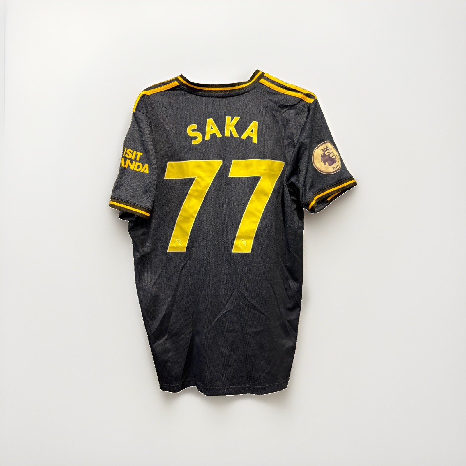 Arsenal FC Third Kit – Season 2019/20 – Saka 77 – Size L – Replica – Used