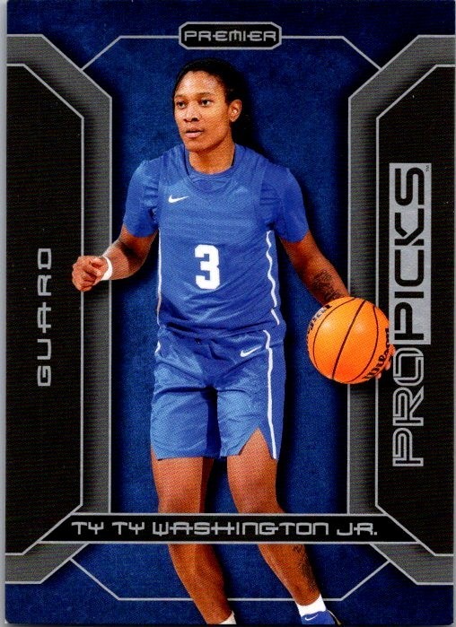2021-22 Pro Picks Premier Basketball Ty Ty Washington Jr. Guard