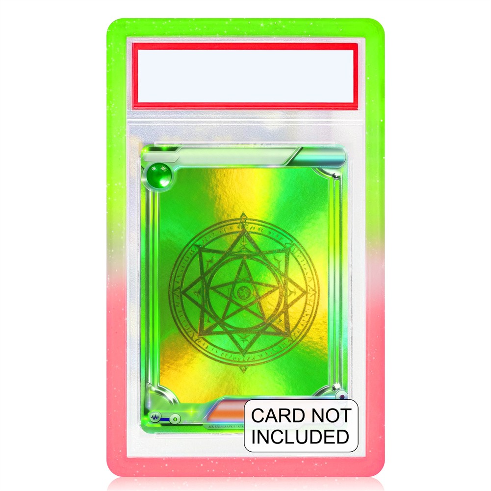 12 For PSA Graded Card Slab Bumper Guard Protector Skin TPU – Gradient Colors