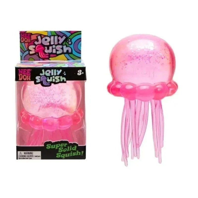 Nee Doh Jellyfish Jelly Squish Stress Toy Fidget Squeeze NeeDoh Trending Special