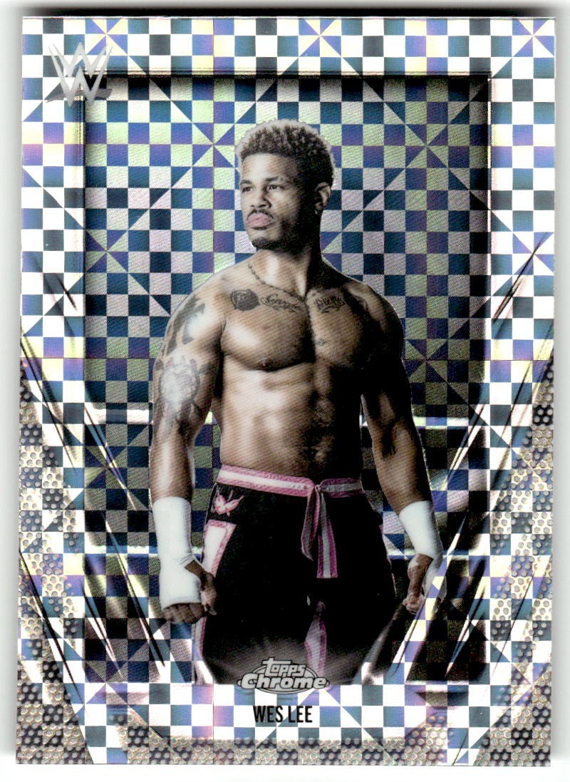 Wes Lee | #180 | 2026 Topps Chrome WWE | X-Fractor Refractor