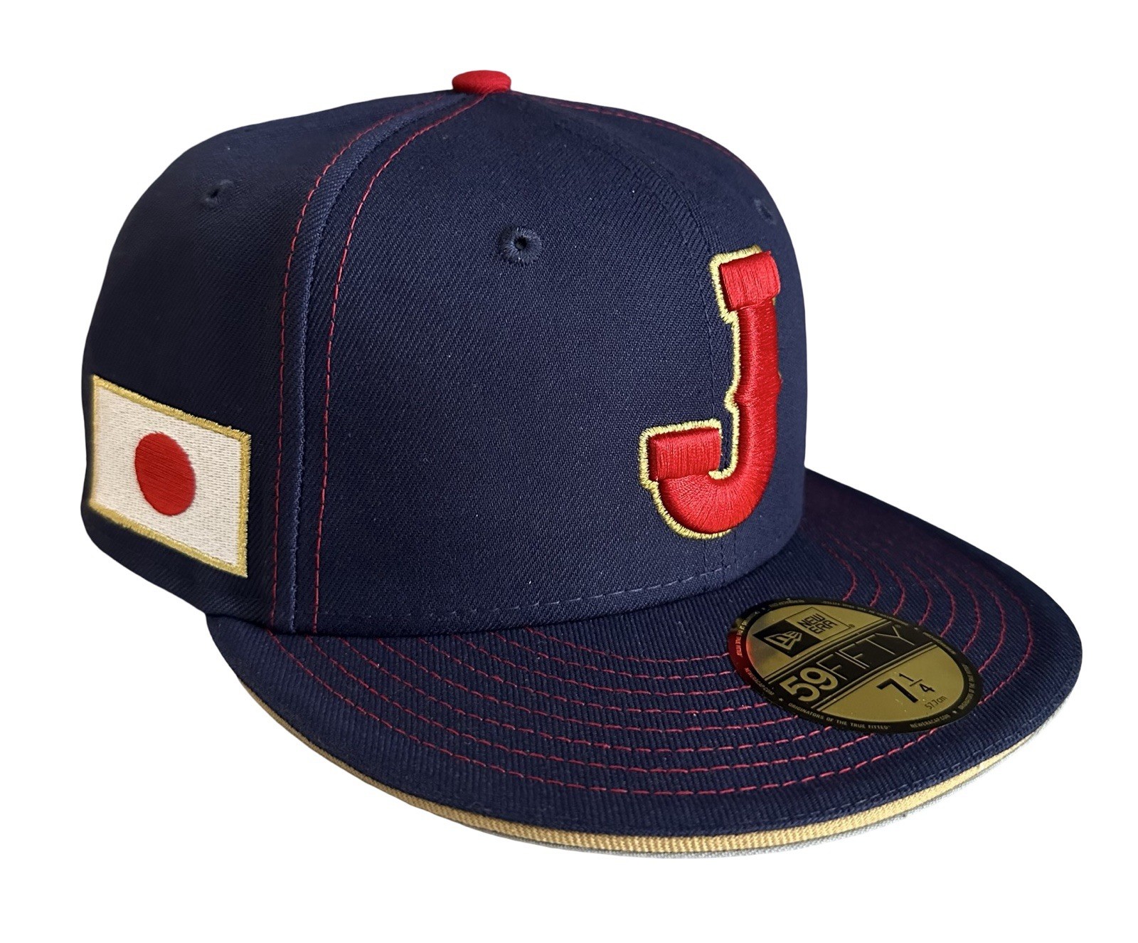 Japan 2026 World Baseball Classic NEW ERA 59FIFTY Fitted Cap – Sz. 7 1/4