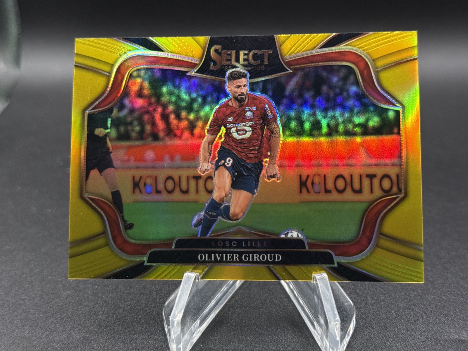 2025-26 Select Ligue 1 Olivier Giroud Field Level Gold /10 LOSC Lille #243