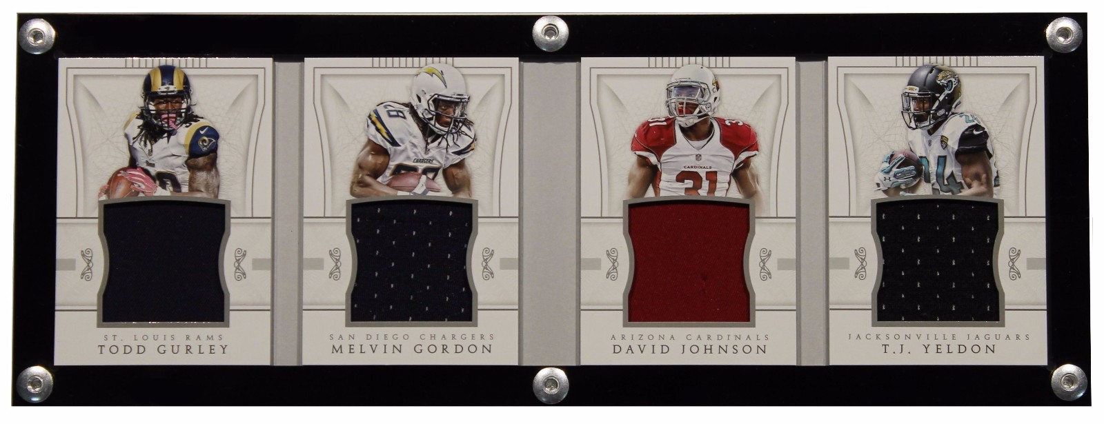 Quad-Fold Panini National Treasures Football / Hockey Booklet Card Holder Case