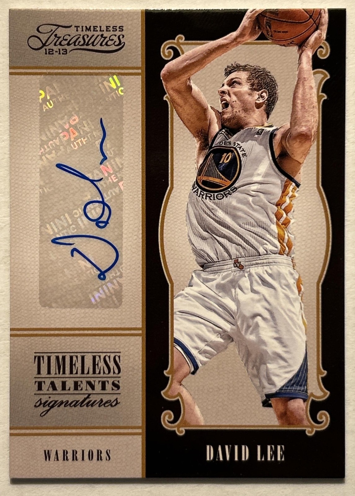 2012-13 Panini Timeless Treasures #29 Talents Signatures /49 Auto David Lee