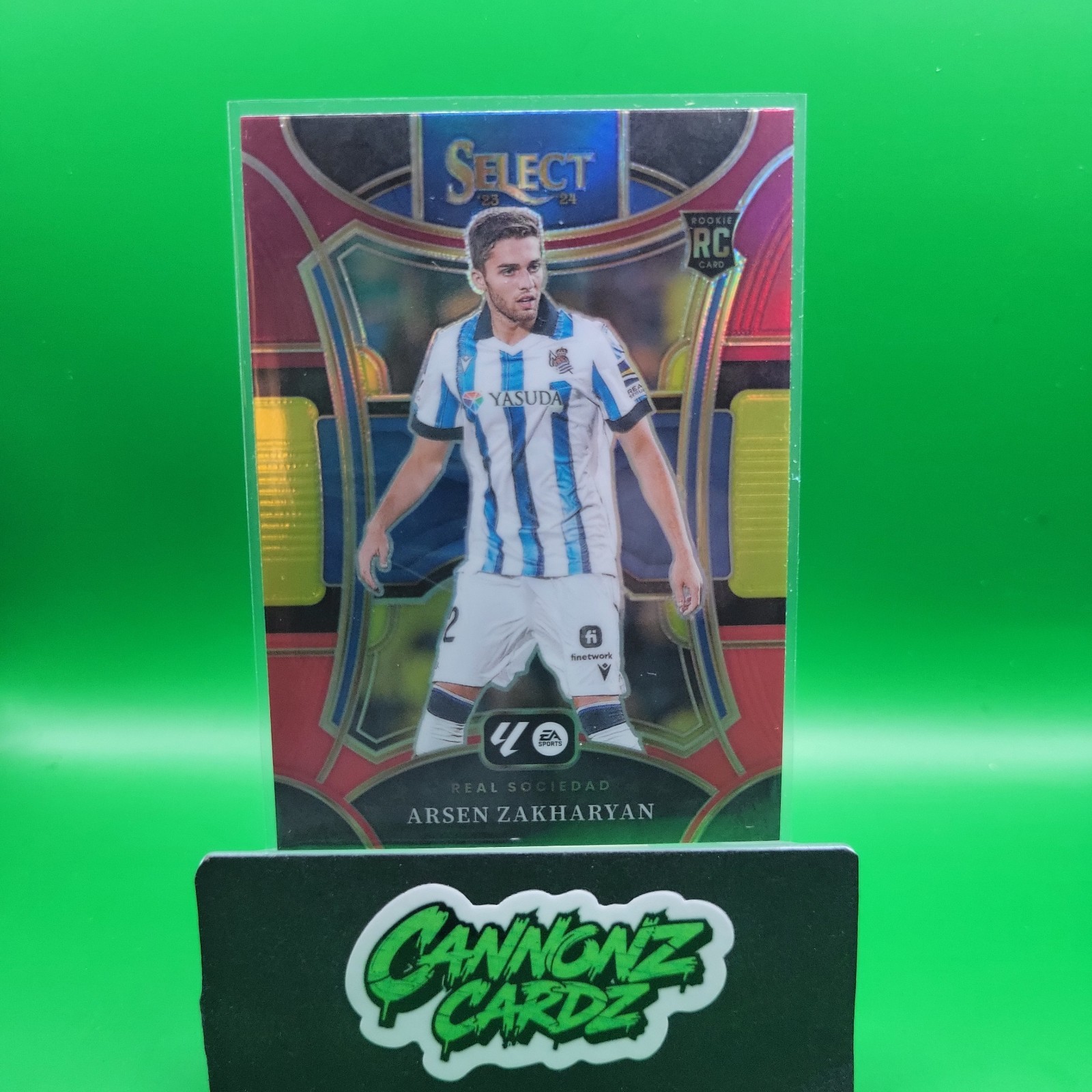 2023-24 Panini Select La Liga Arsen Zakharyan Multi-Color Rookie RC #180