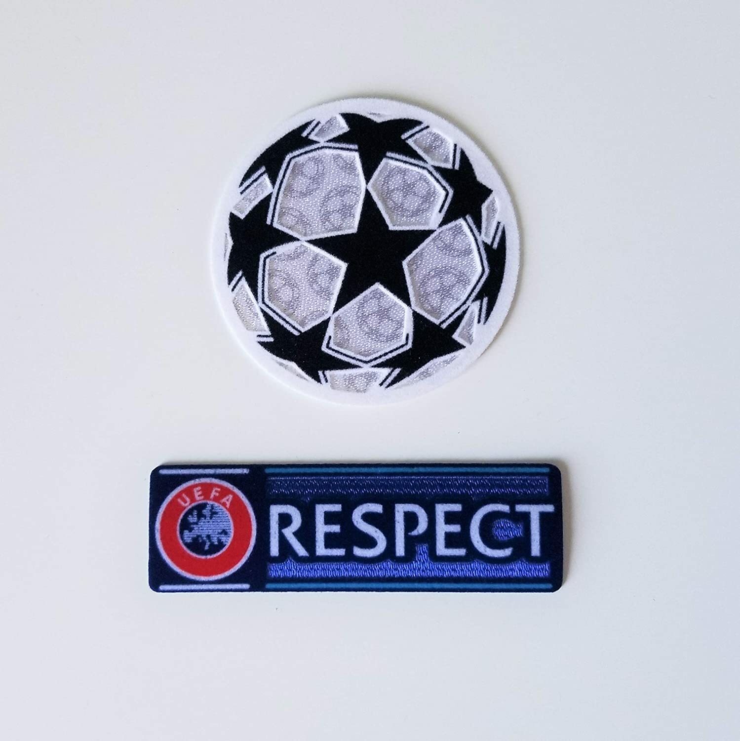 UEFA Champions League Soccer Patch Respect Iron-On Patch Ballstar La Liga Serie