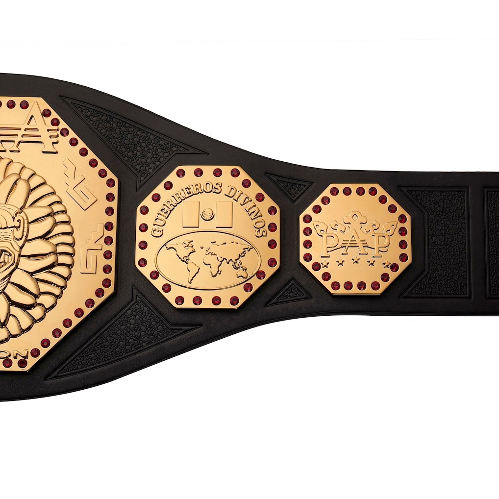 AAA Mega Championship Lucha Libre Wrestling Title Belt Official Licensed