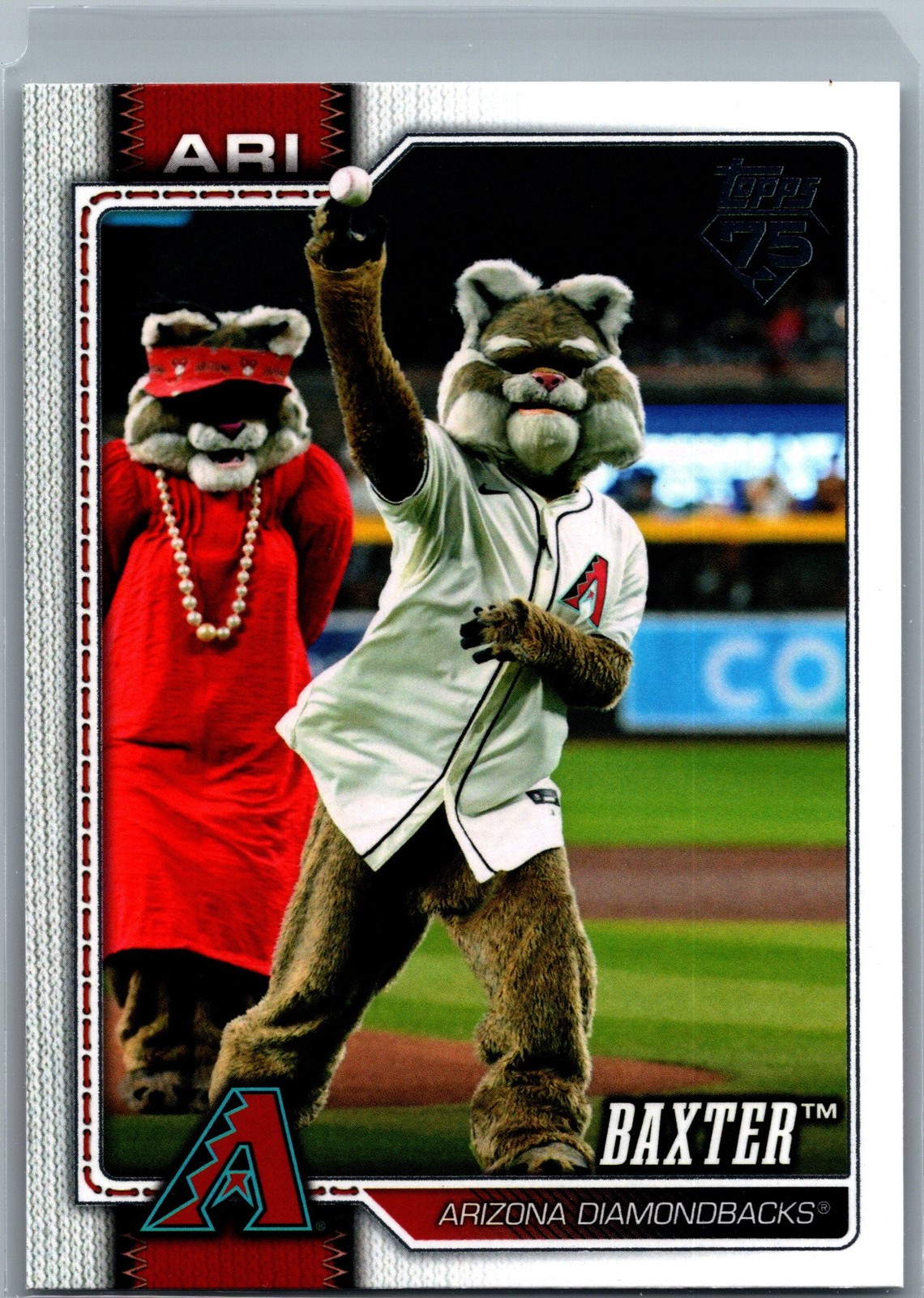 2026 Topps #M-1 Baxter Mascot – Arizona Diamondbacks