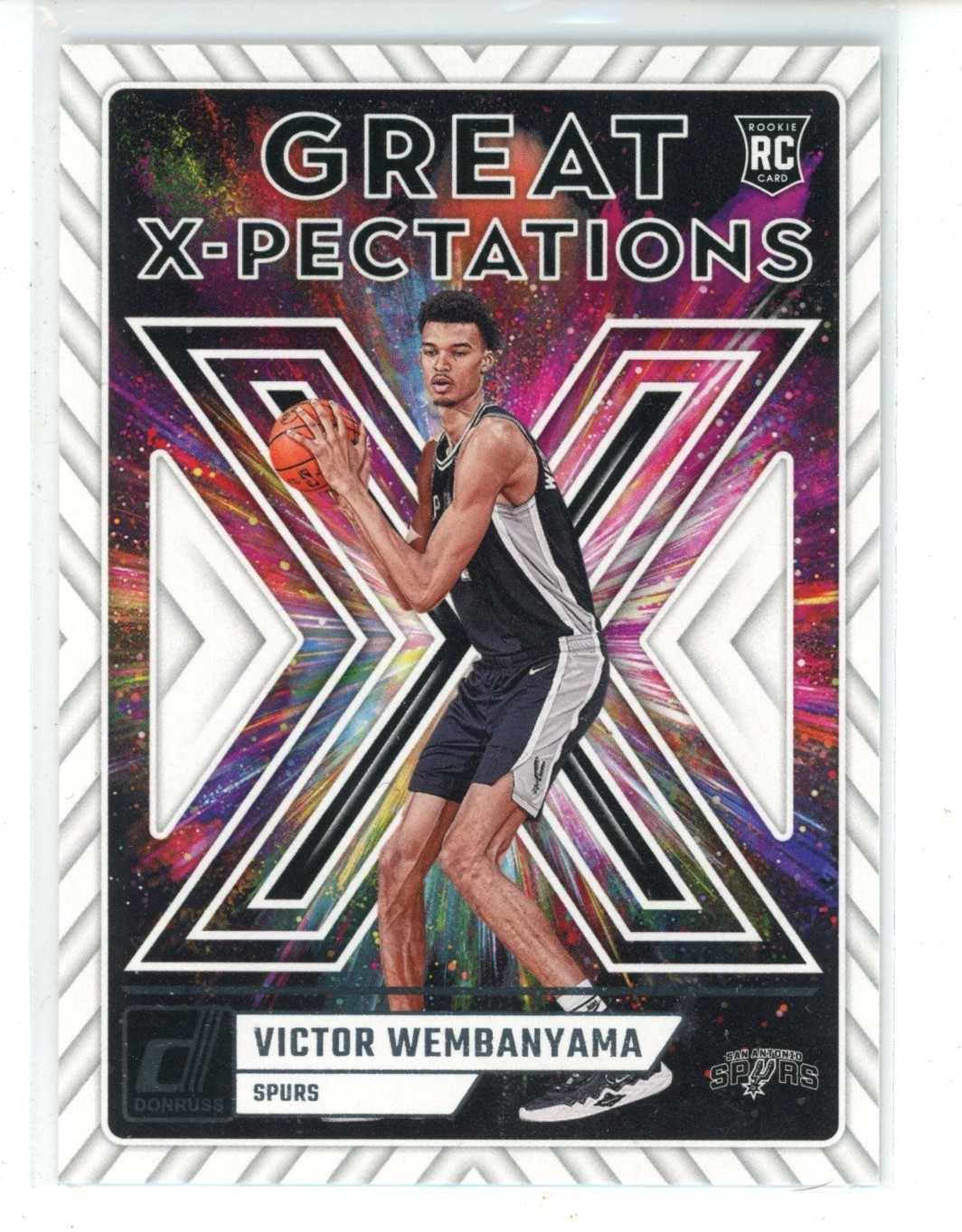 2023-24 Panini Donruss Great X-Pectations Victor Wembanyama #10 (RC) Spurs