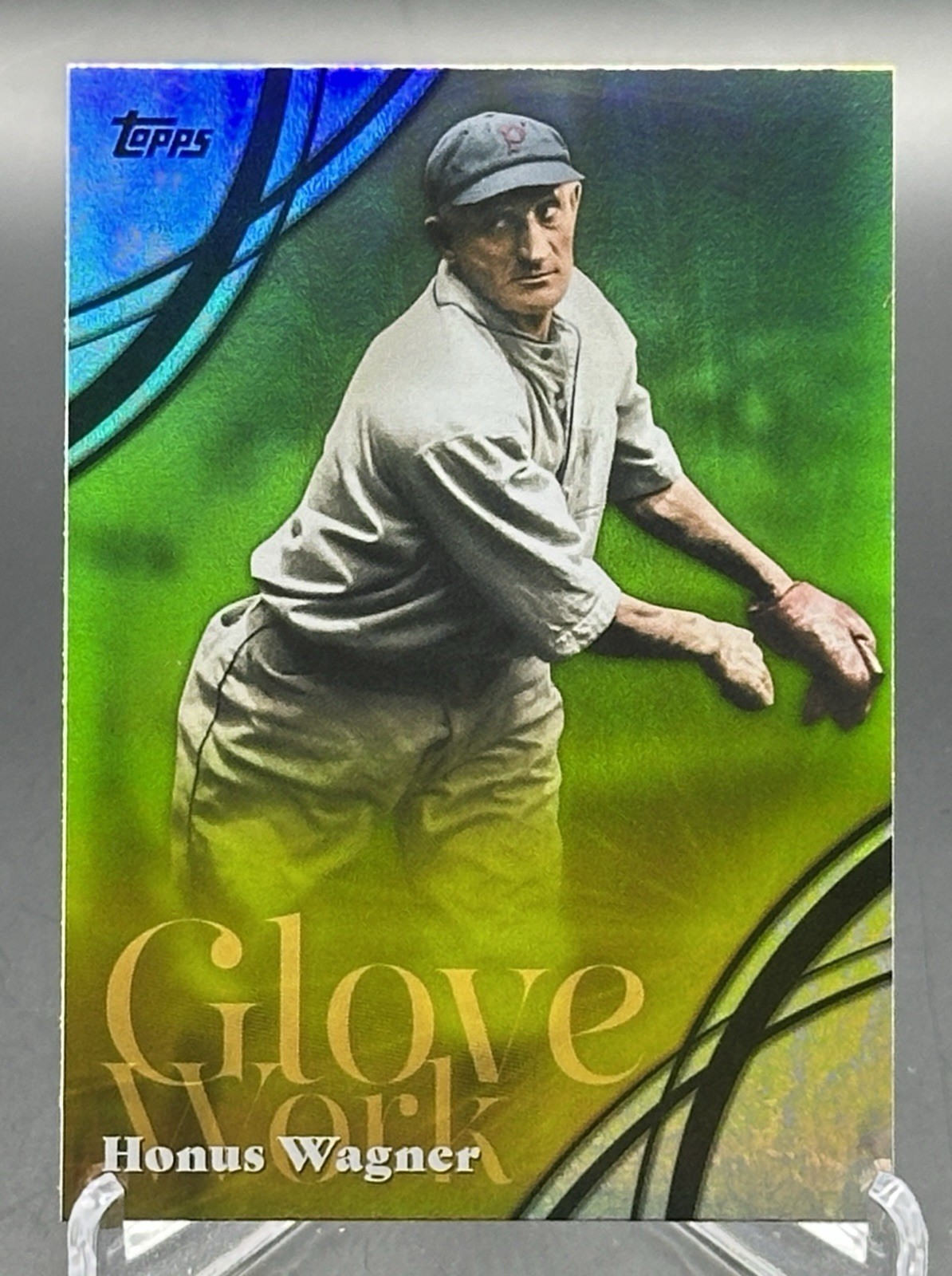 2026 Topps Series 2 – Glove Work #GW-40 Honus Wagner – Pittsburgh Pirates