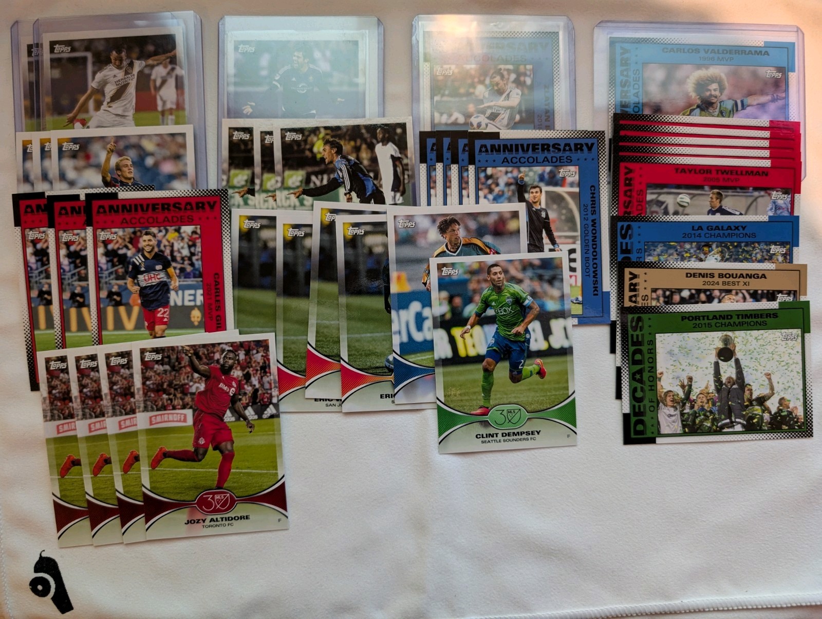 2025 Topps MLS 30th Anniversary Collection – Choose Your Base / Insert Singles