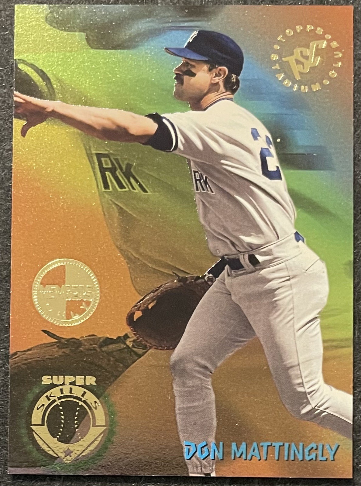 1995 Topps Stadium Club – Super Skills Don Mattingly #5 Members Only