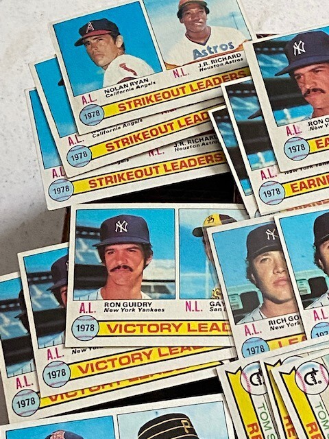 Complete Your 1979 TOPPS BASEBALL SET Pick 25 Points Worth of Cards LOT