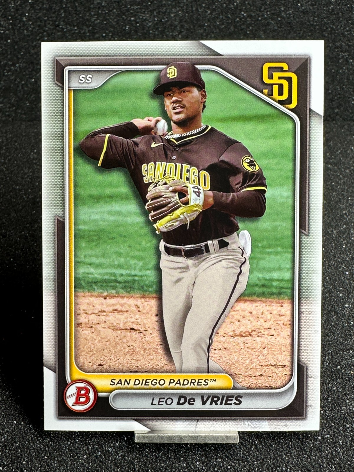 2024 Bowman Draft Prospect LEO DE VRIES #BD-116 FREE SHIPPING
