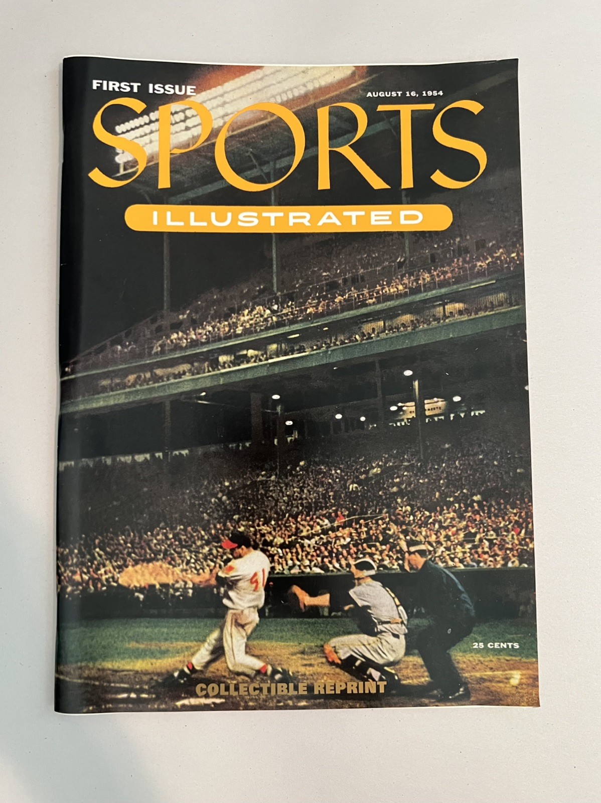 Sports Illustrated – First Issue August 14, 1954 – Collectible Reprint W/Cards