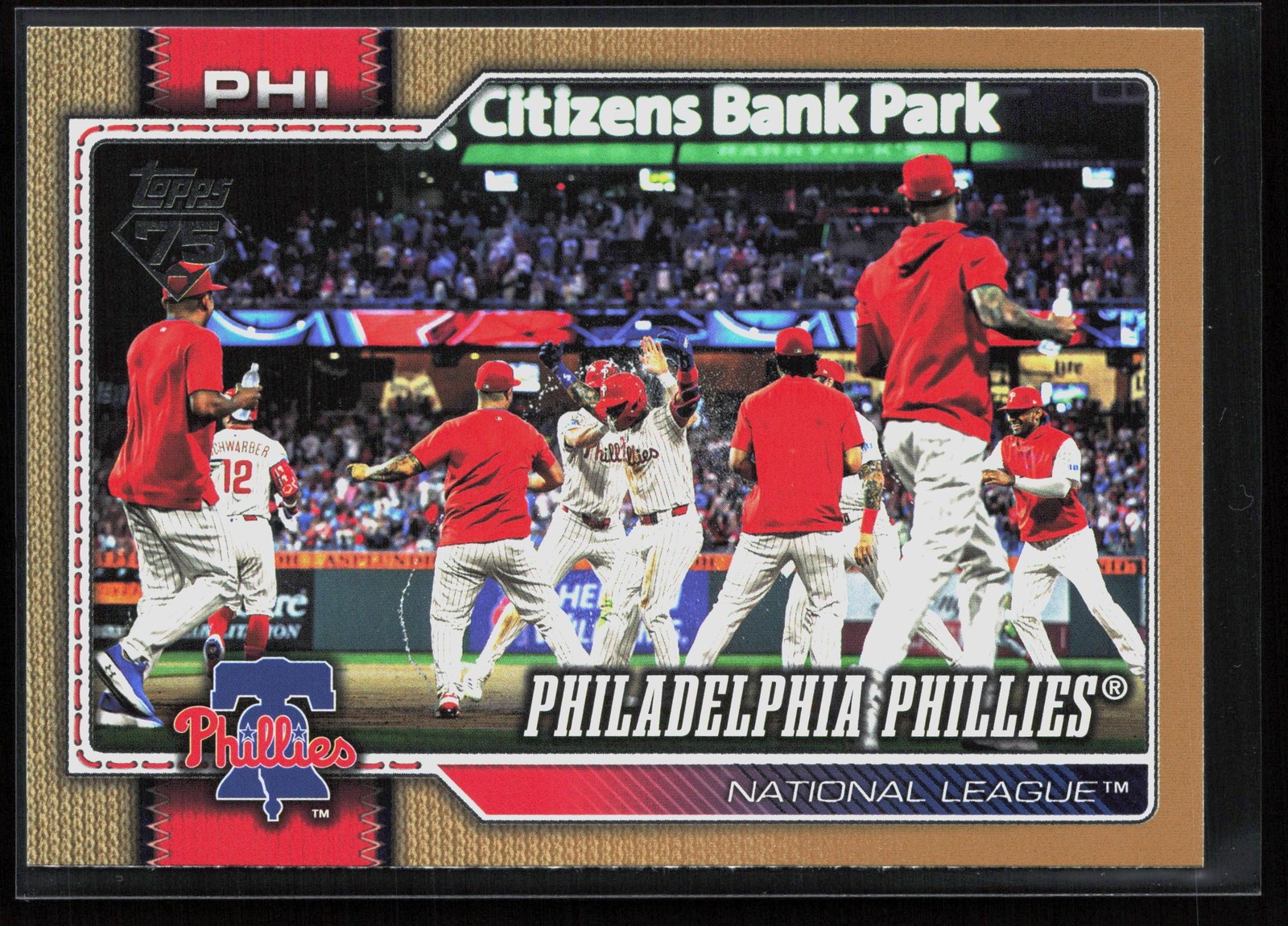 2026 Topps #295 Philadelphia Phillies Rainbow Foil