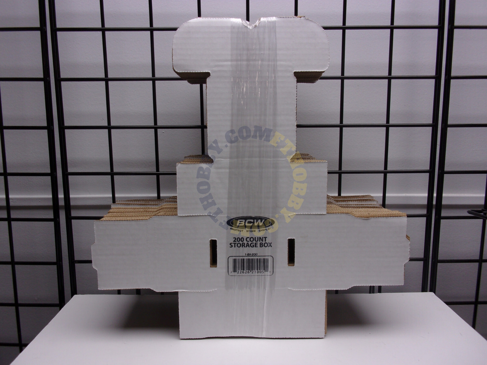 50 BCW 200 COUNT CARDBOARD STORAGE BOX Trading Sports Card Holder Case Baseball