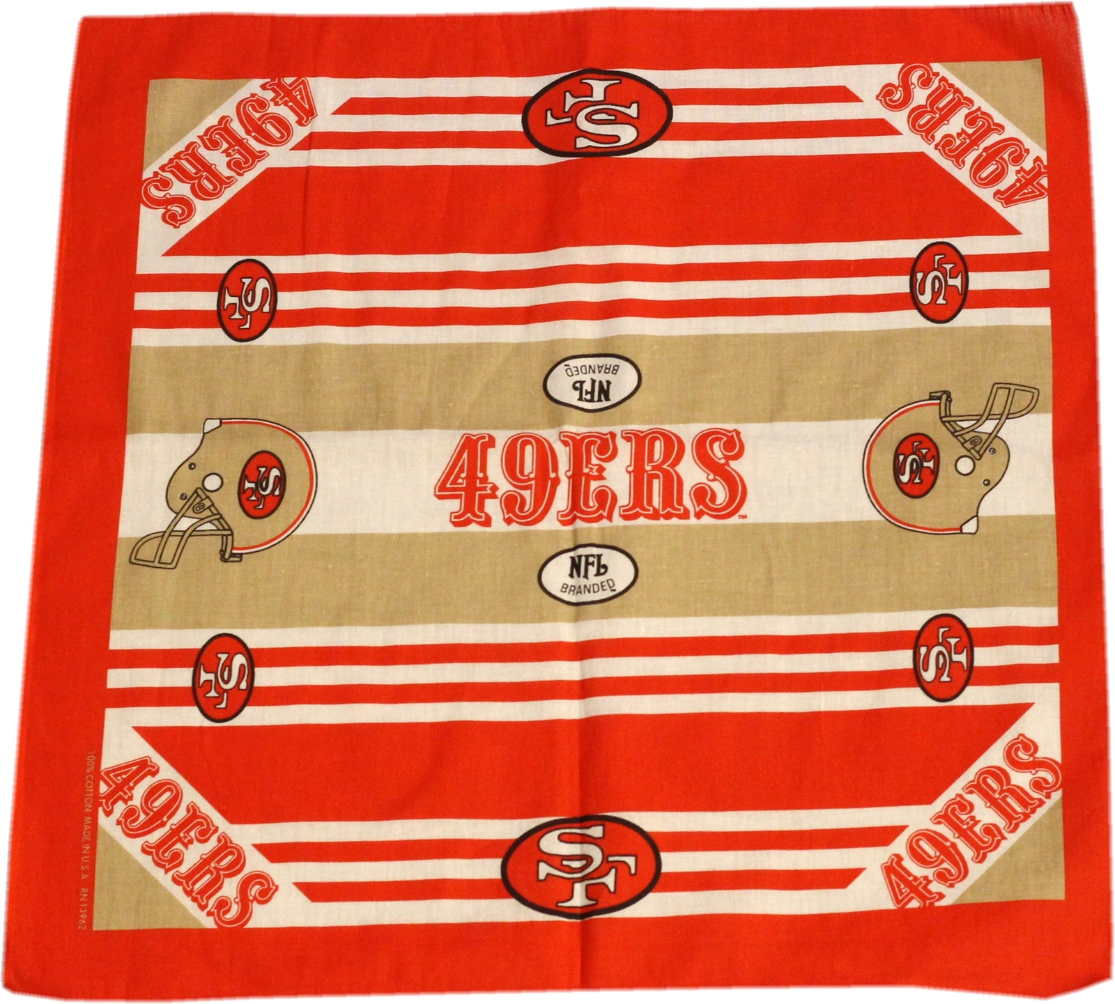 San Francisco 49ers Bandana 22 x 20
