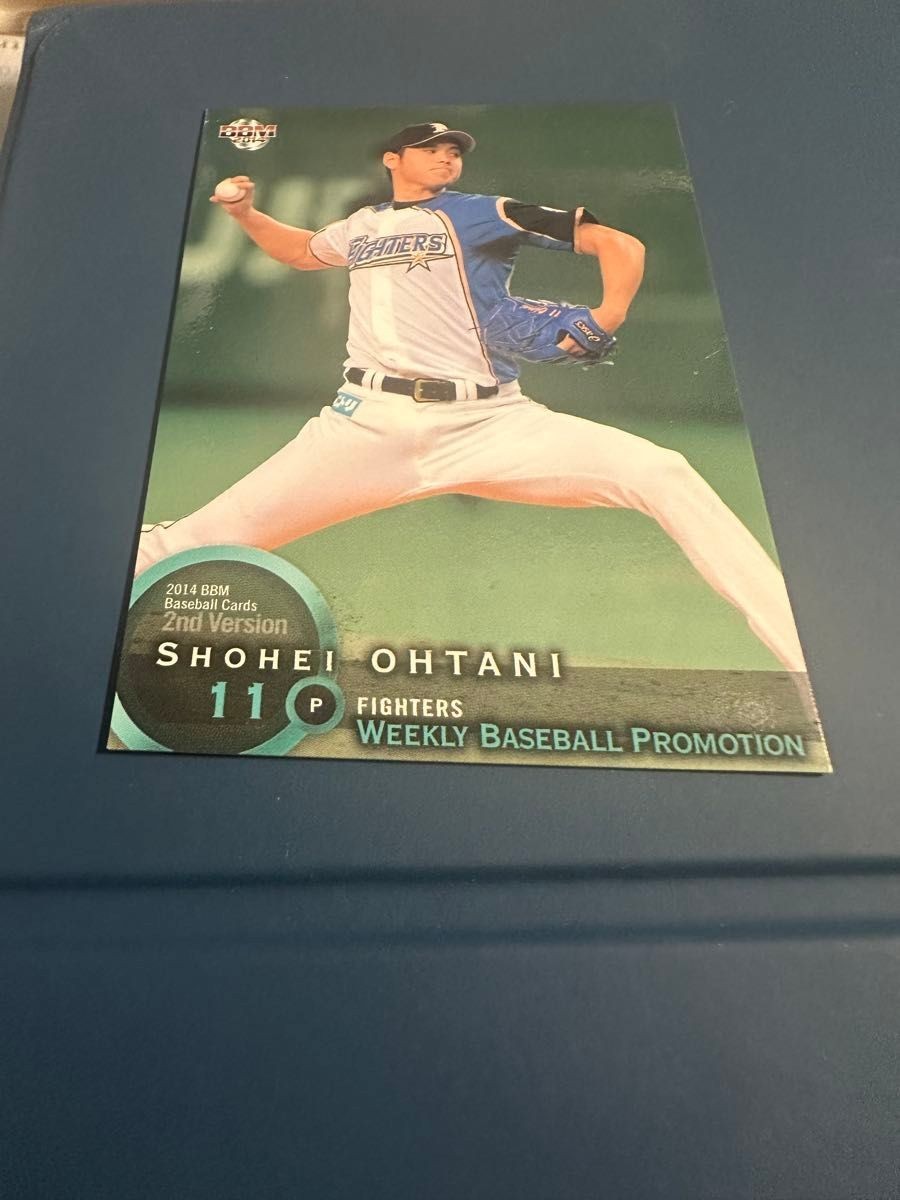 2014 BBM 2ND VERSION WEEKLY BASEBALL PROMOTION #WB1 SHOHEI OHTANI ROOKIE JAPAN