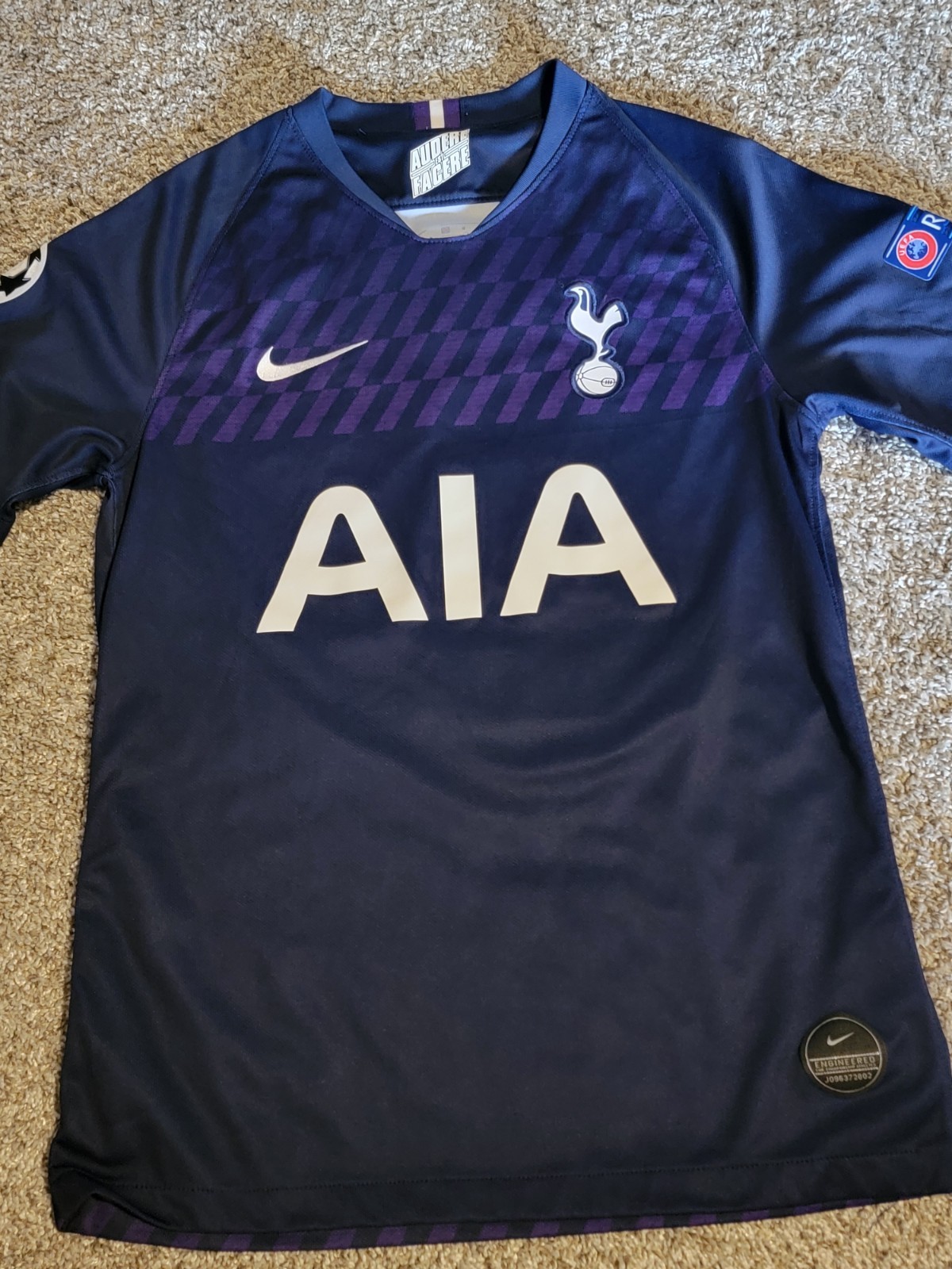 Nike Tottenham Hotspur Men’s Jersey Lucas Moura 2020 Football Shirt S
