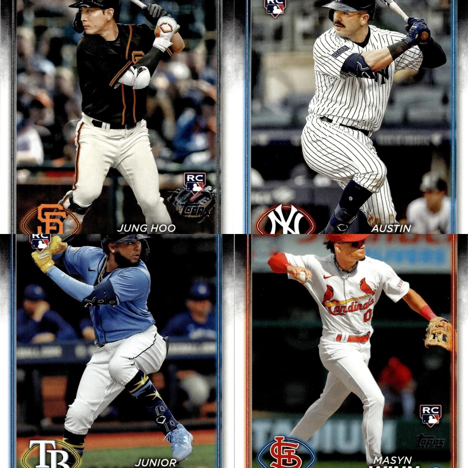2024 Topps Series 2 Base Rookies Only 351-700 You Pick Complete Your Set