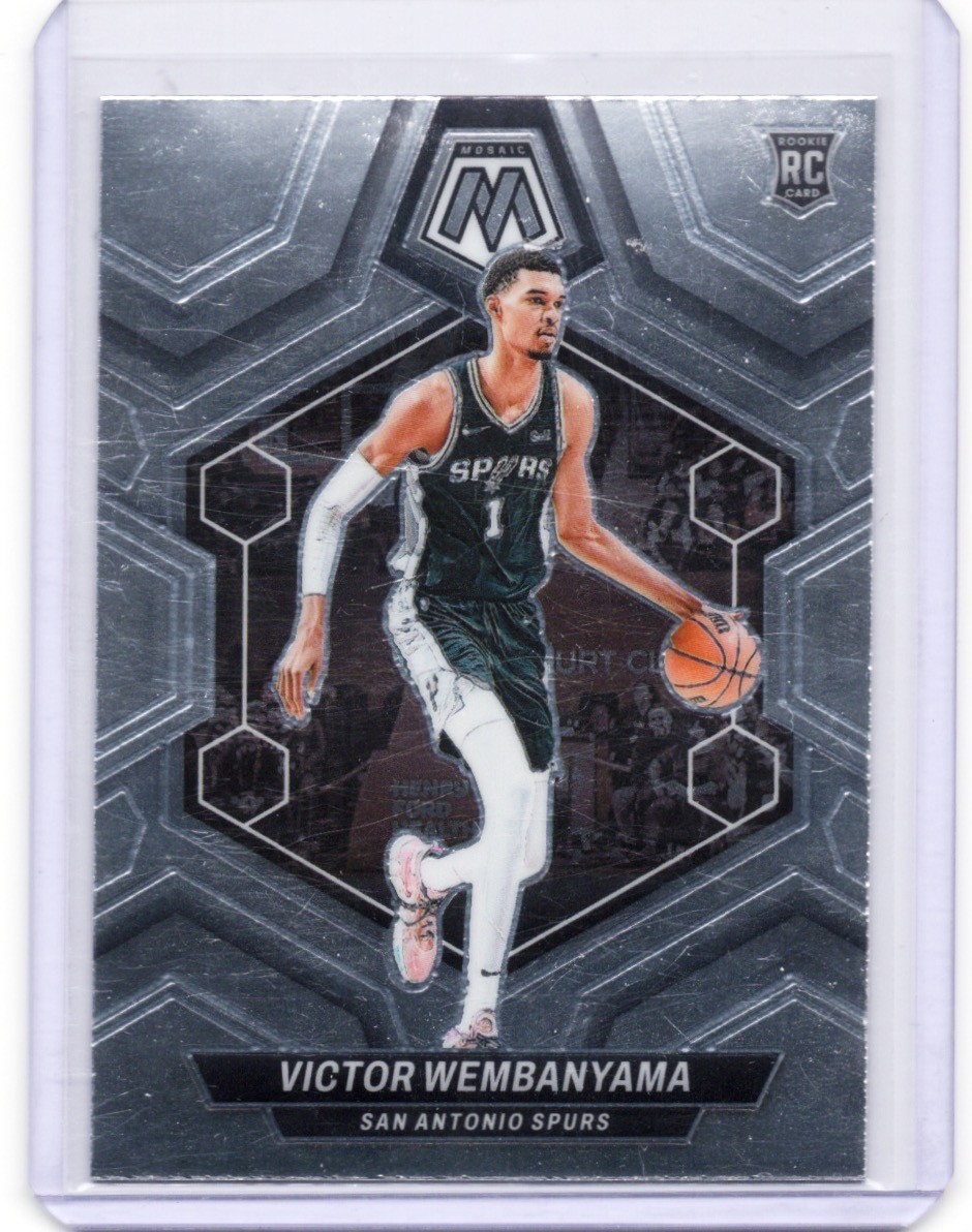 2023-24 Panini Mosaic Victor Wembanyama Rookies Wemby #238 RC San Antonio Spurs