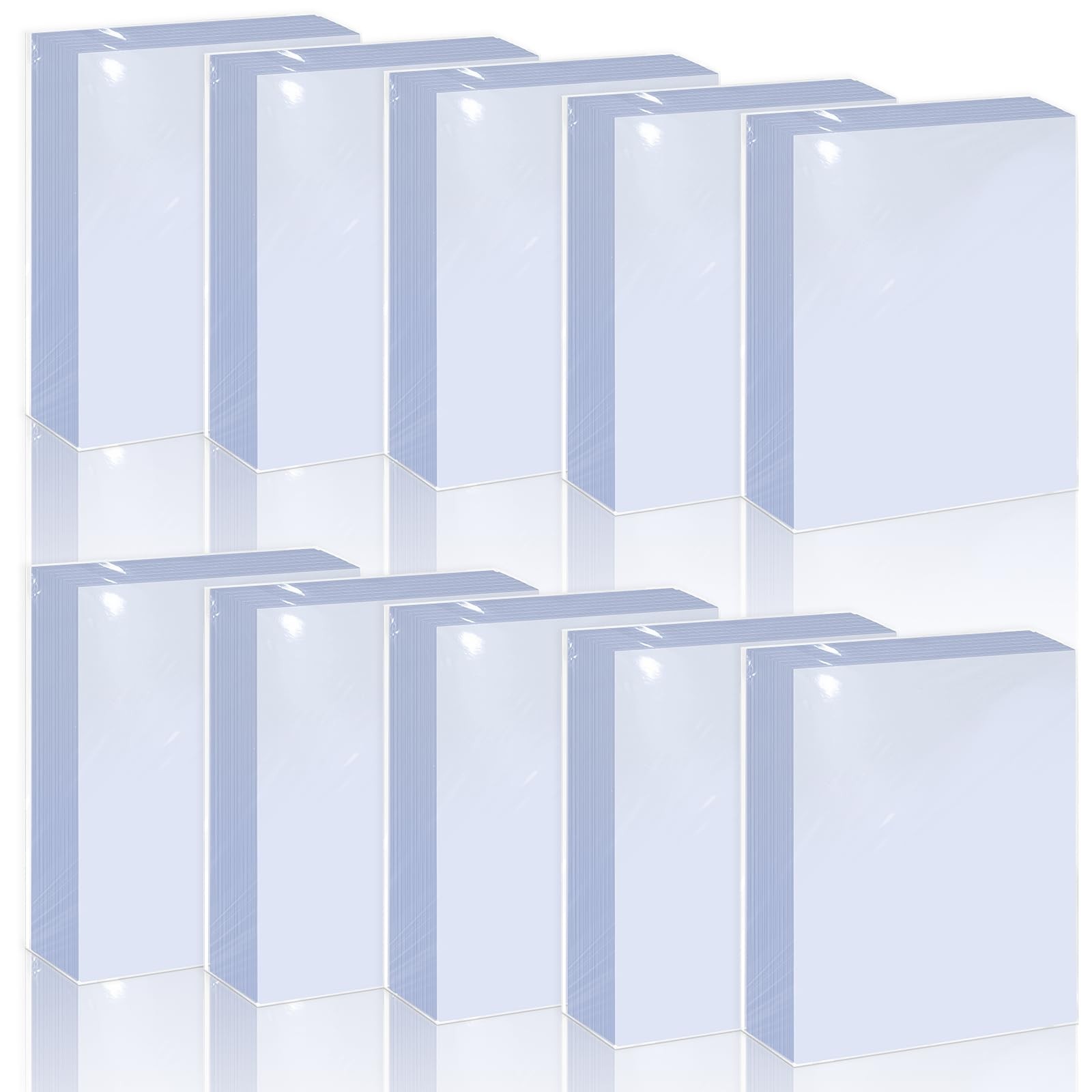 1000 Premium Clear Card Penny Sleeves Standard Baseball Football Sports Trading