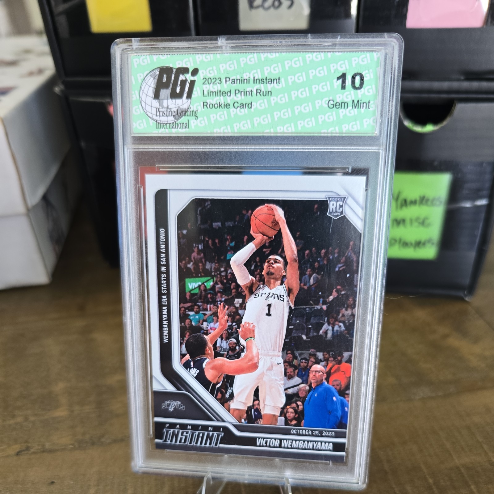 🔥2023-24 Panini Instant – Victor Wembanyama #5🔥👀 1/44142 (RC) FIRST PRINT👀🔥