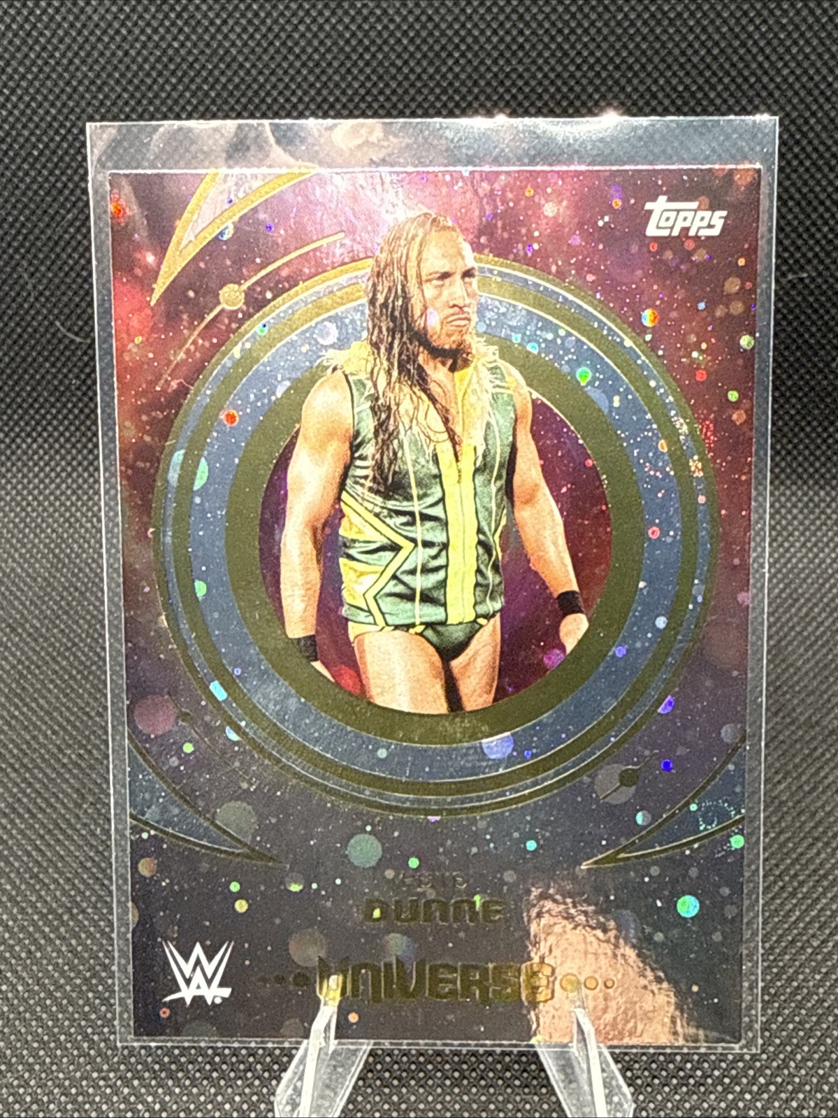 2025 Topps WWE Universe Pete Dunne Galaxy Foil #4