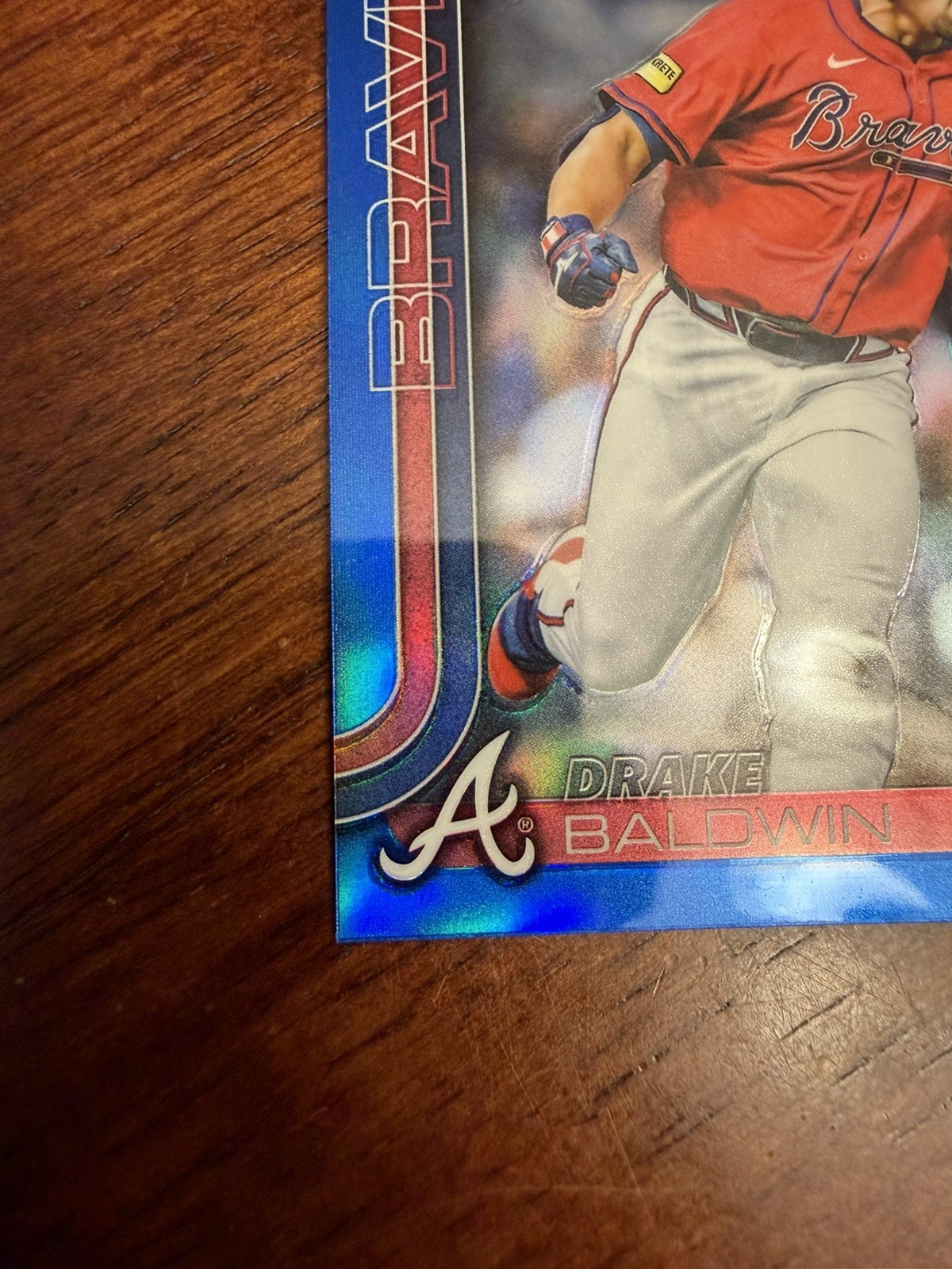 DRAKE BALDWIN 2025 Topps Chrome Update RC #USC96 True Blue Refractor /150 BRAVES