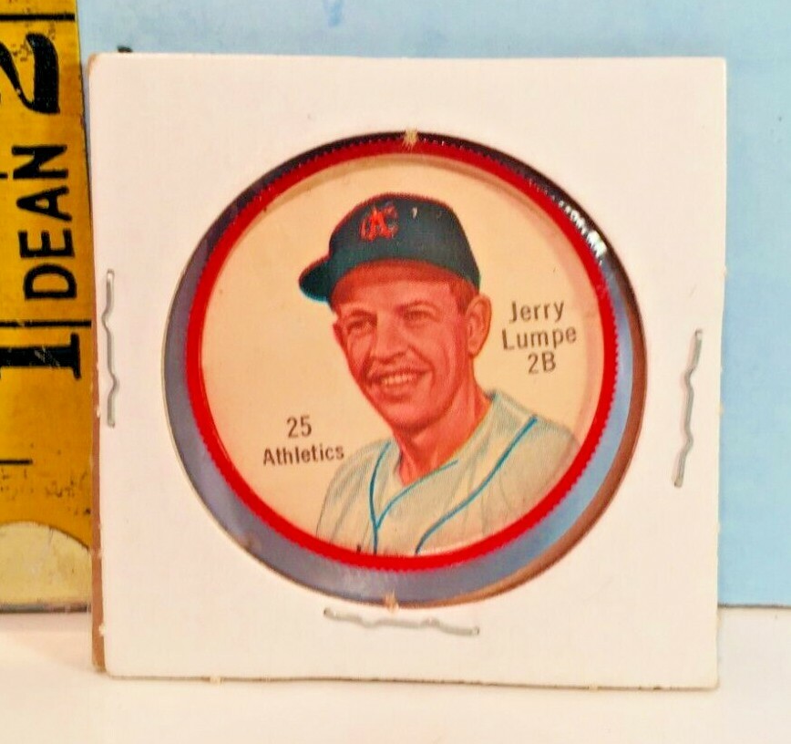 1962 Salada Tea Coin: Jerry Lumpe Athletics #25 EX