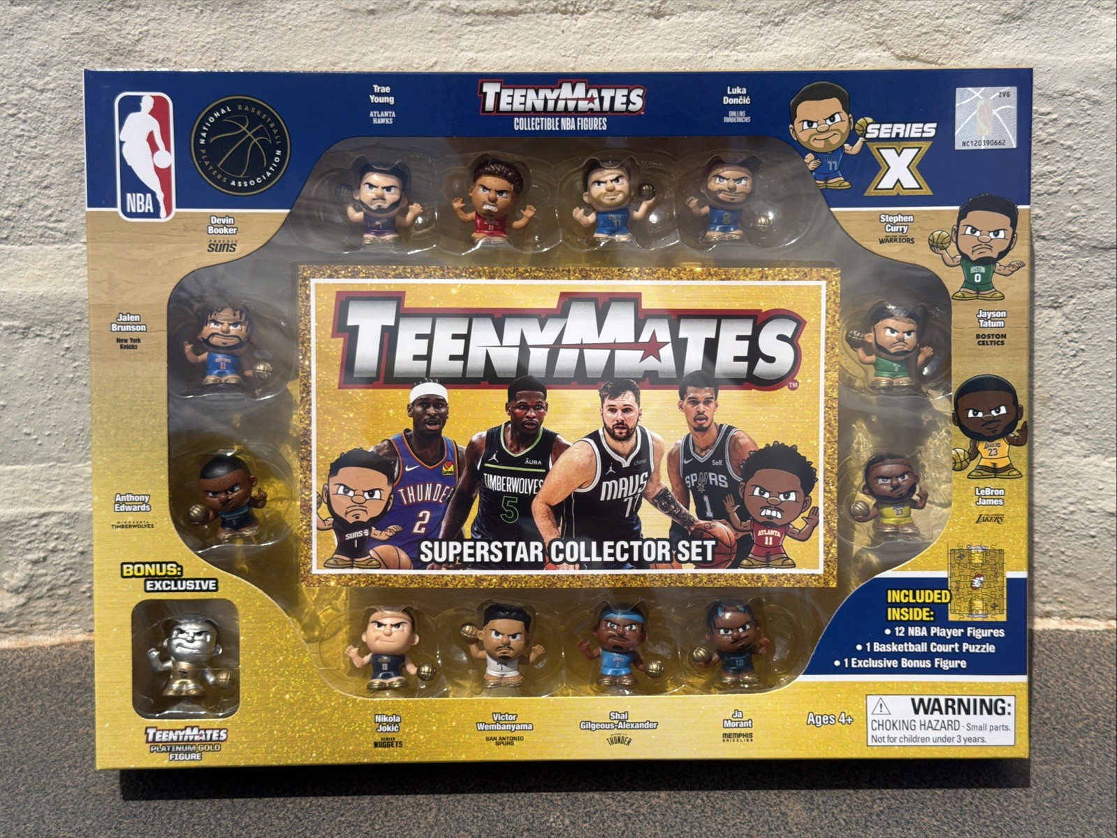 New Party Animal NBA TeenyMates Set 2025 Mini Collectible Figures + Accessories