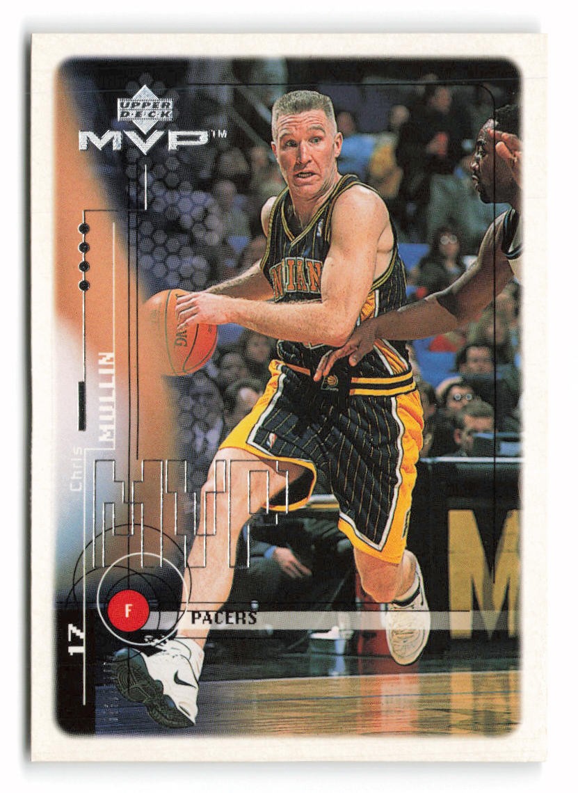 1999-00 Upper Deck MVP Chris Mullin #67 Indiana Pacers