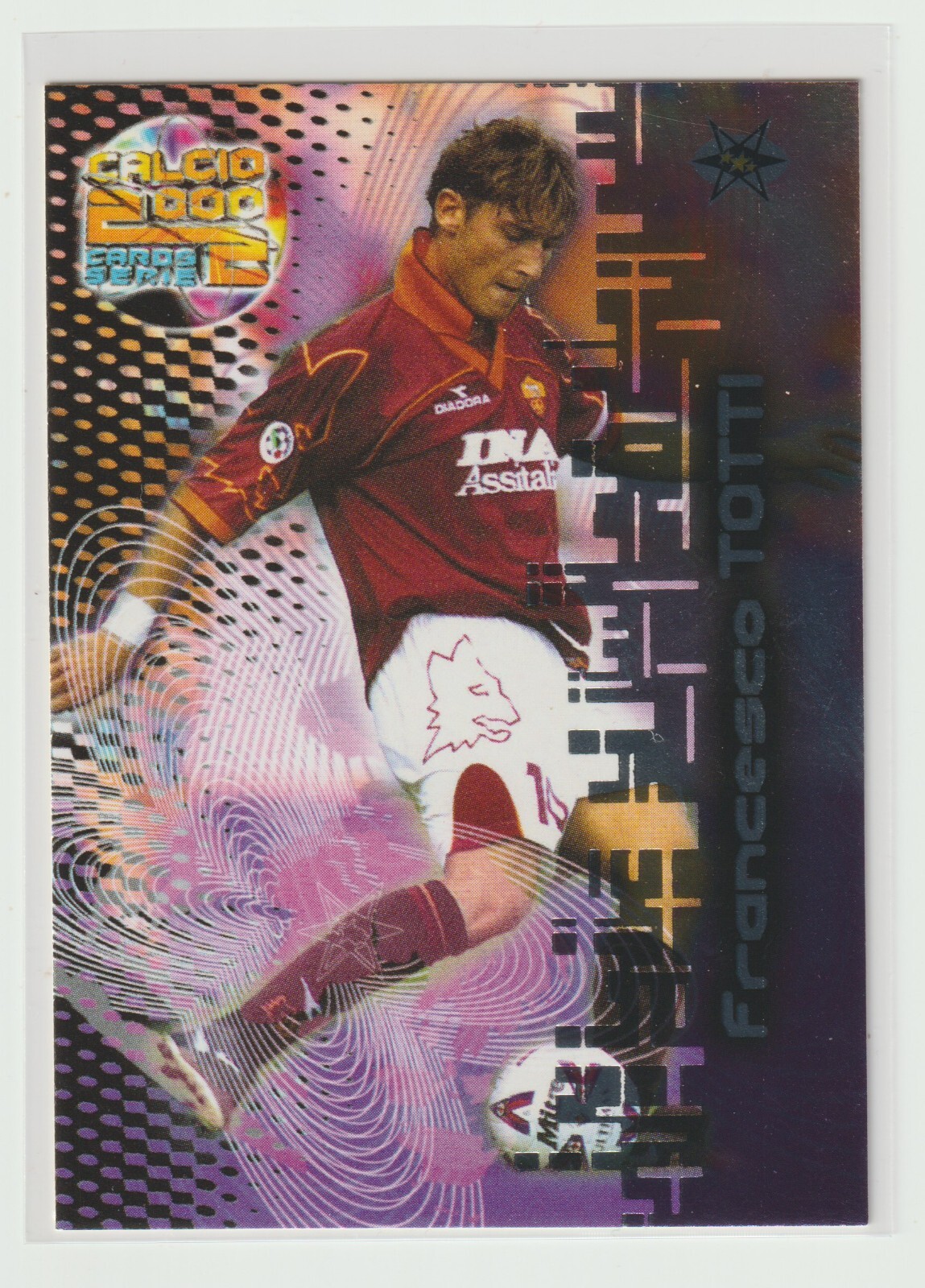 1999-00 PANINI CALCIO CARDS S2 SUPERMITI [ FRANCESCO TOTTI ] ROMA