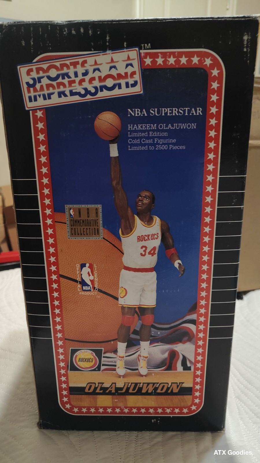 Rare Limited Edition Sports Impressions Figurine Hakeem Olajuwon Houston Rockets