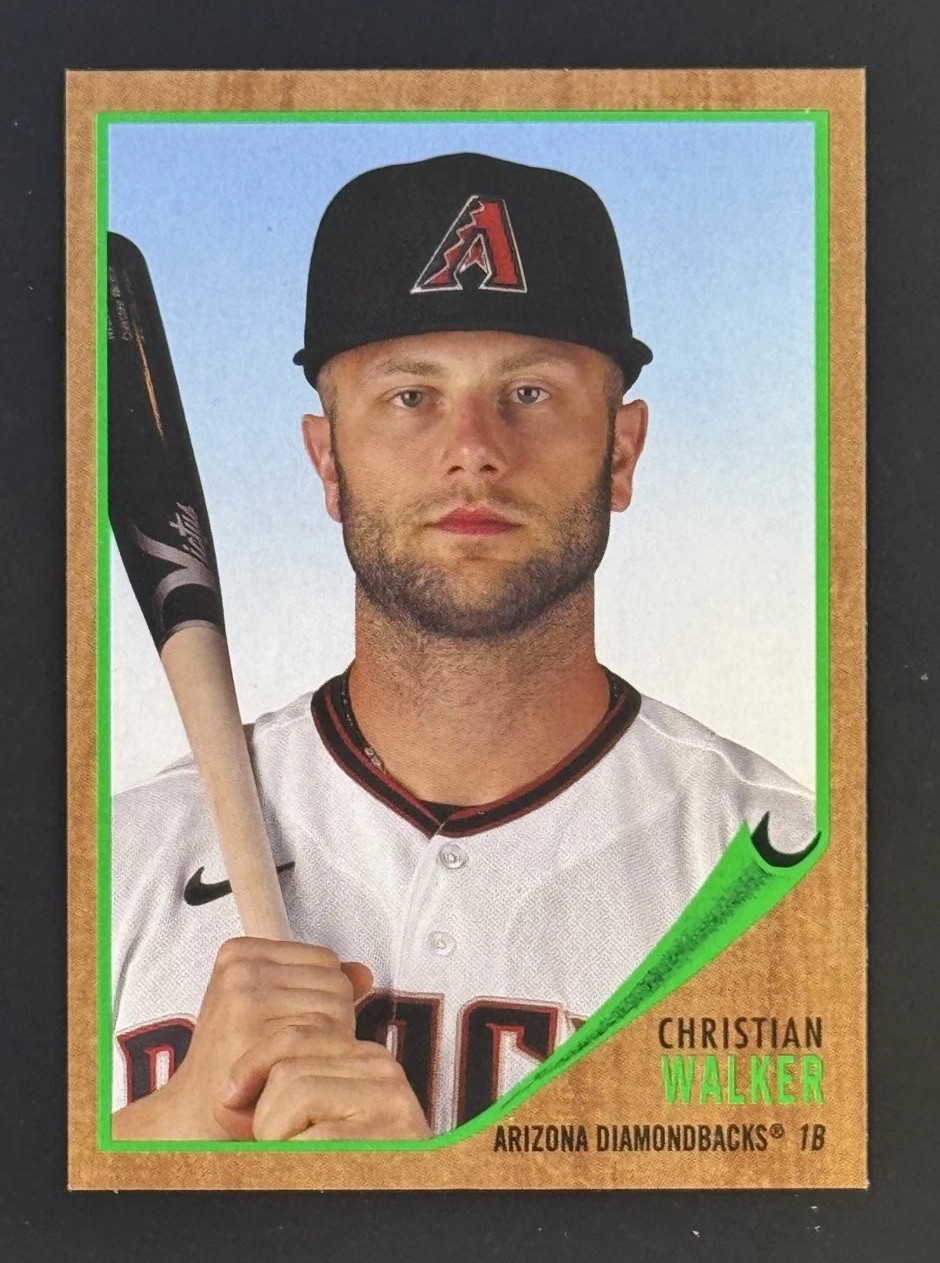 2021 Topps Archives – 1962 Topps Christian Walker #80 Green /125