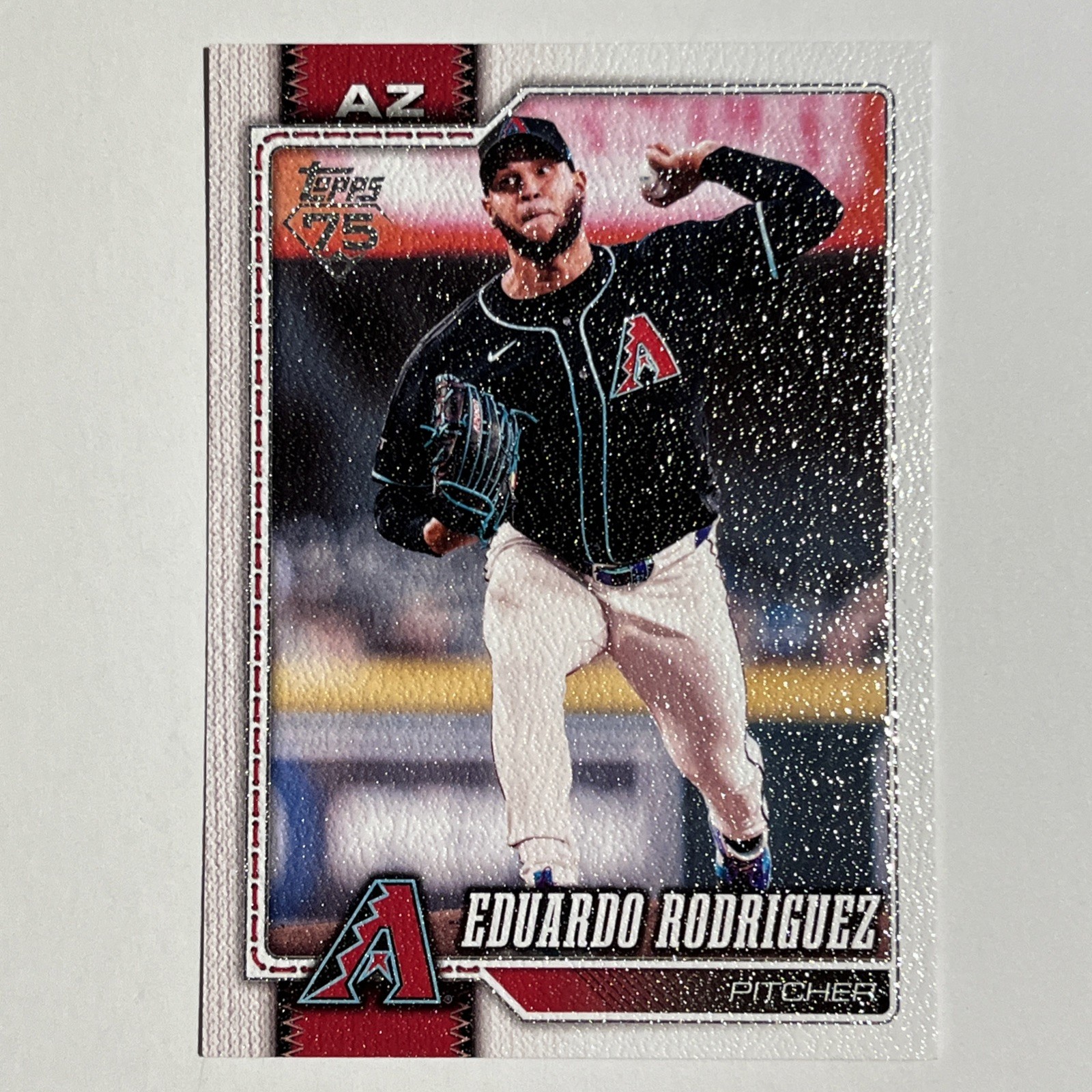 2026 Topps Series 2 – Eduardo Rodriguez #417 Numbered /50 Canvas Parallel