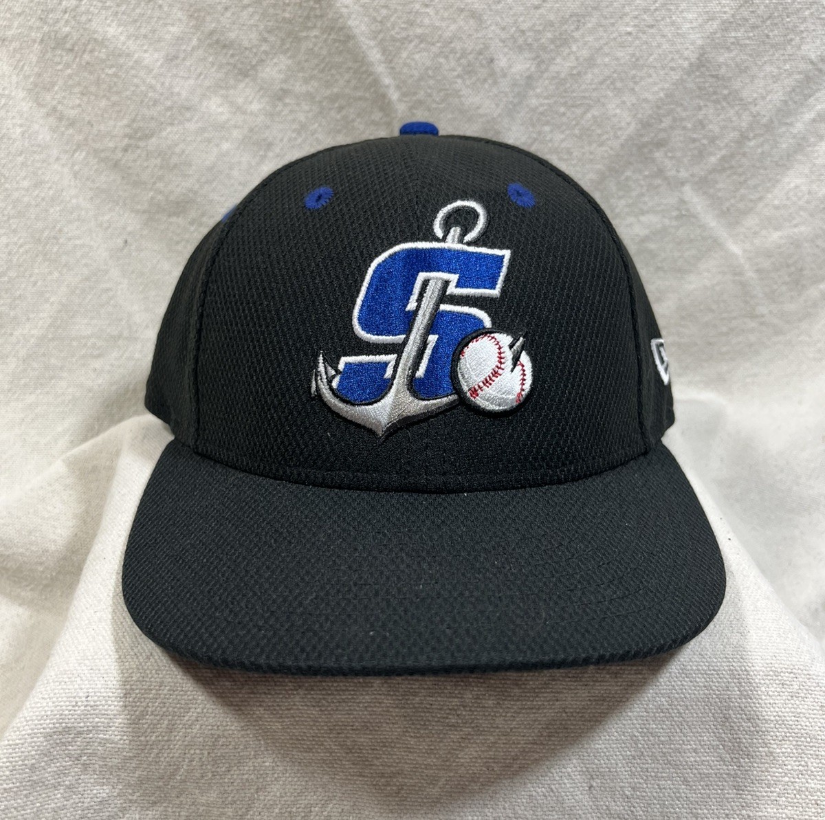 Stockton Ports Baseball New Era Fitted Cap Size 7 1/4 Low Crown MiLB 59Fifty