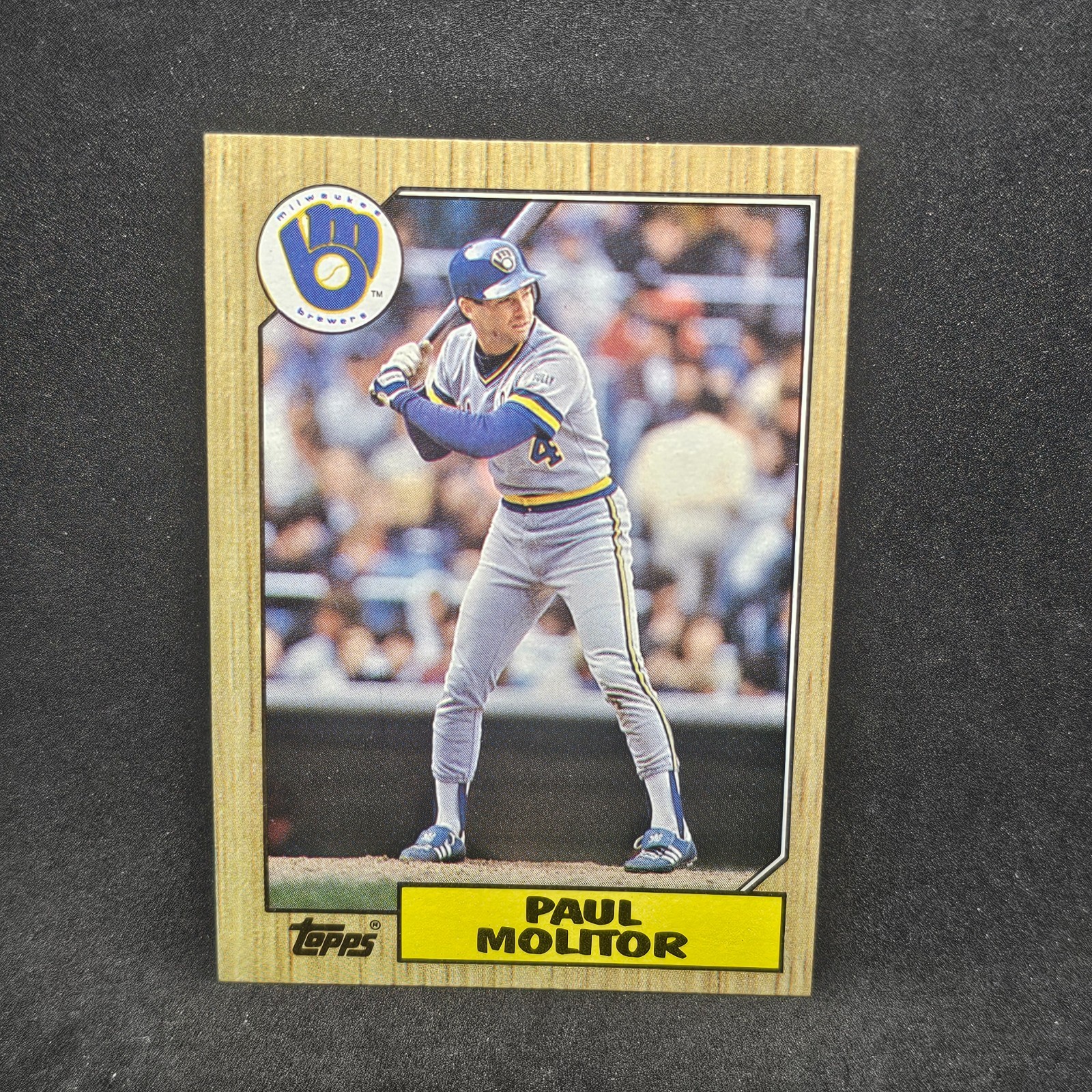 1987 Topps – Paul Molitor #741