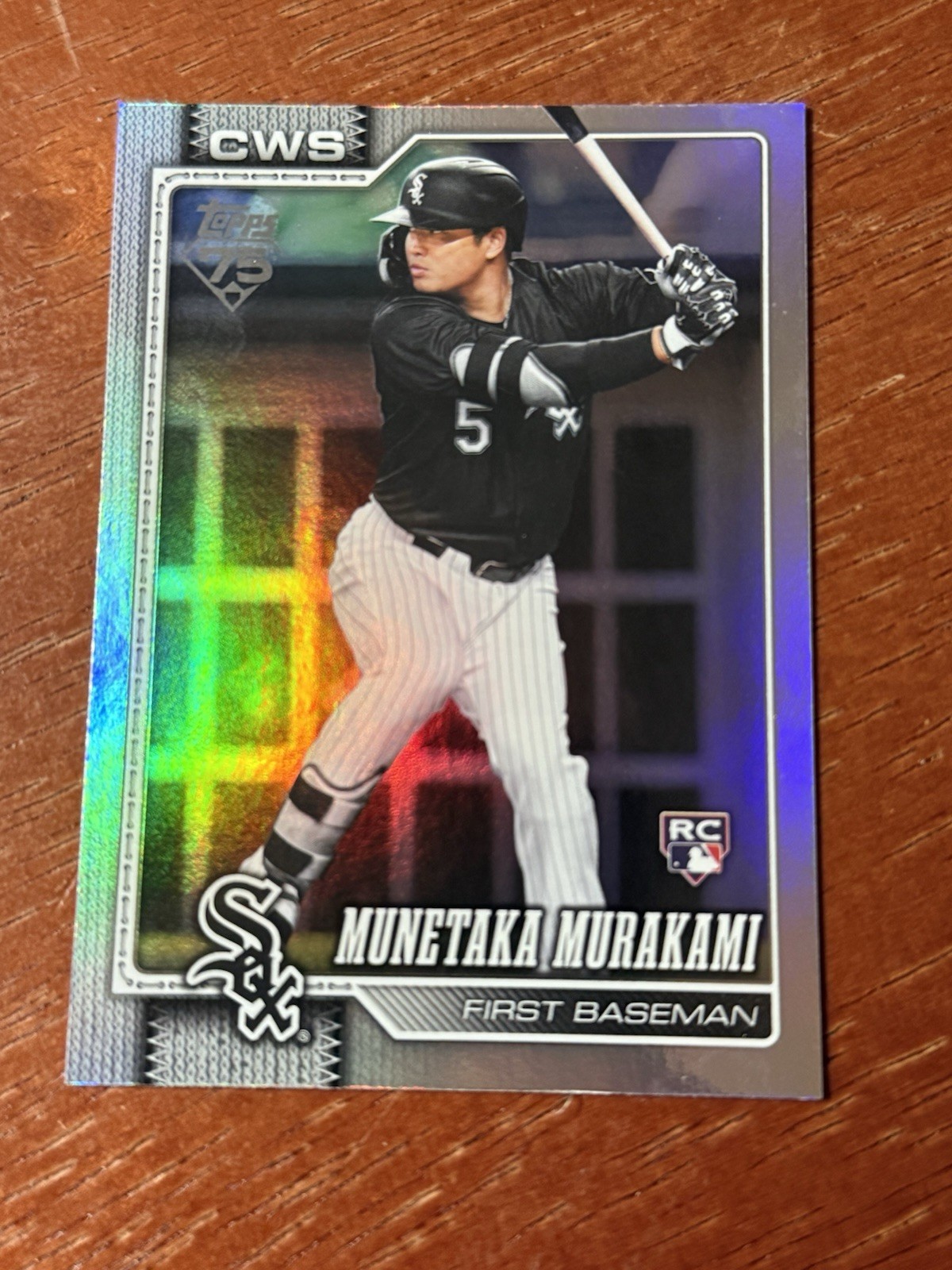 MUNETAKA MURAKAMI RC 2026 Topps Series 2 “RAINBOW FOIL” Parallel #503 White Sox